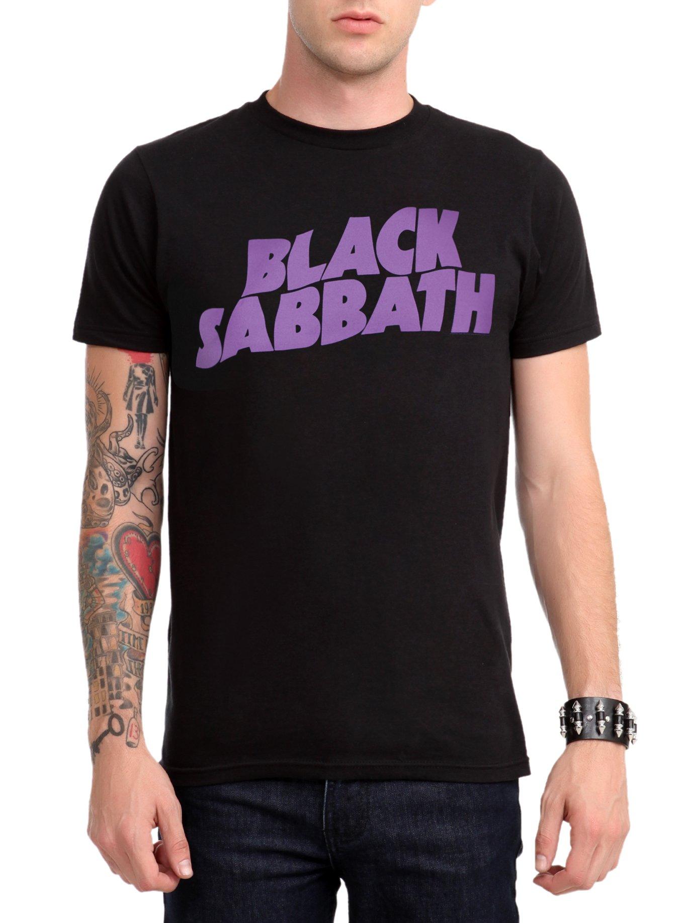 Black Sabbath Purple Logo TShirt T-Shirt | Fan Favorite Artwork | Limited Christmas Style