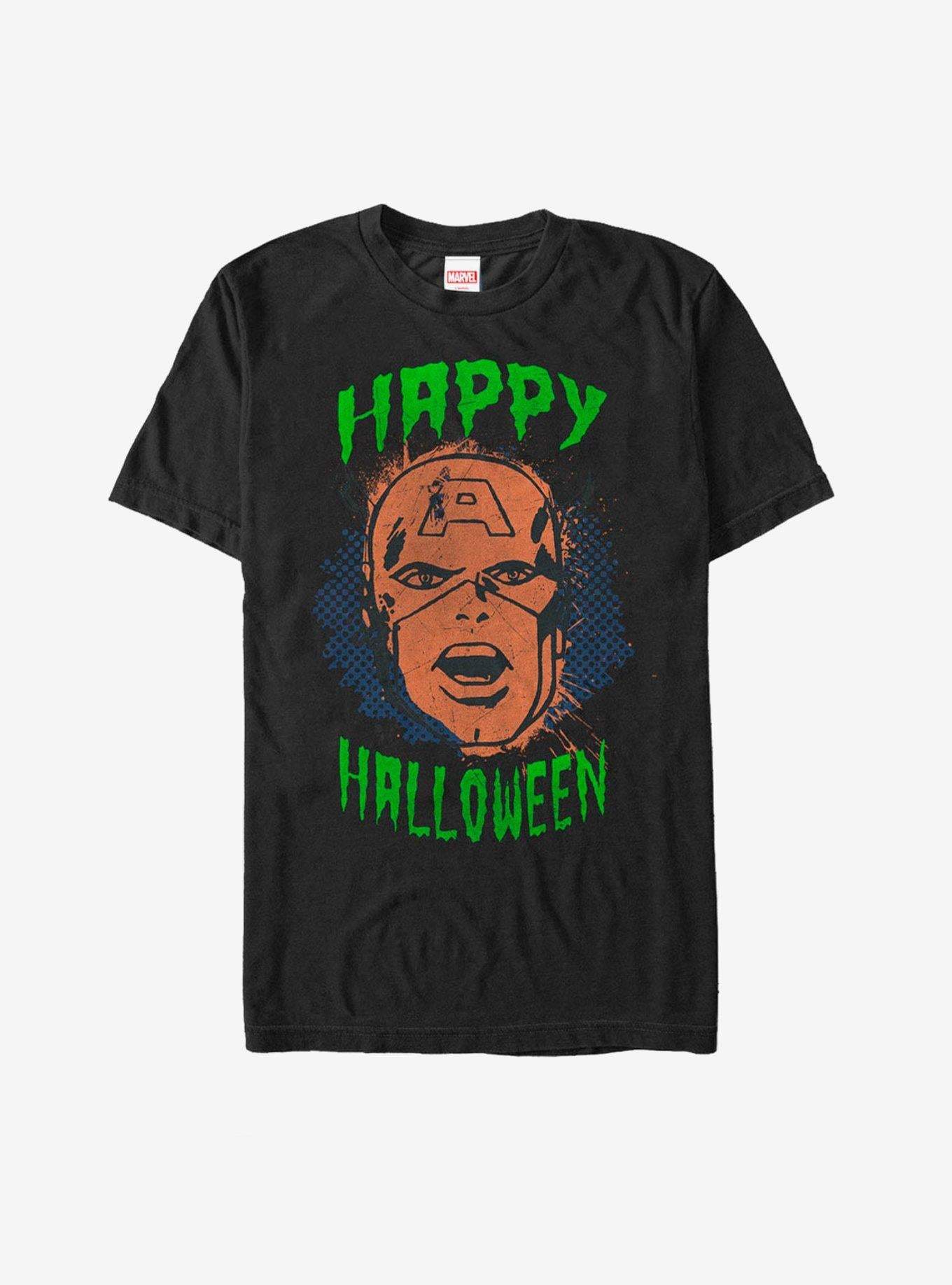 Marvel Happy Halloween Captain America T-Shirt