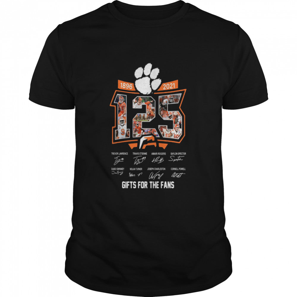 125 years of 1896 2021 gifts for the fans signatures shirt