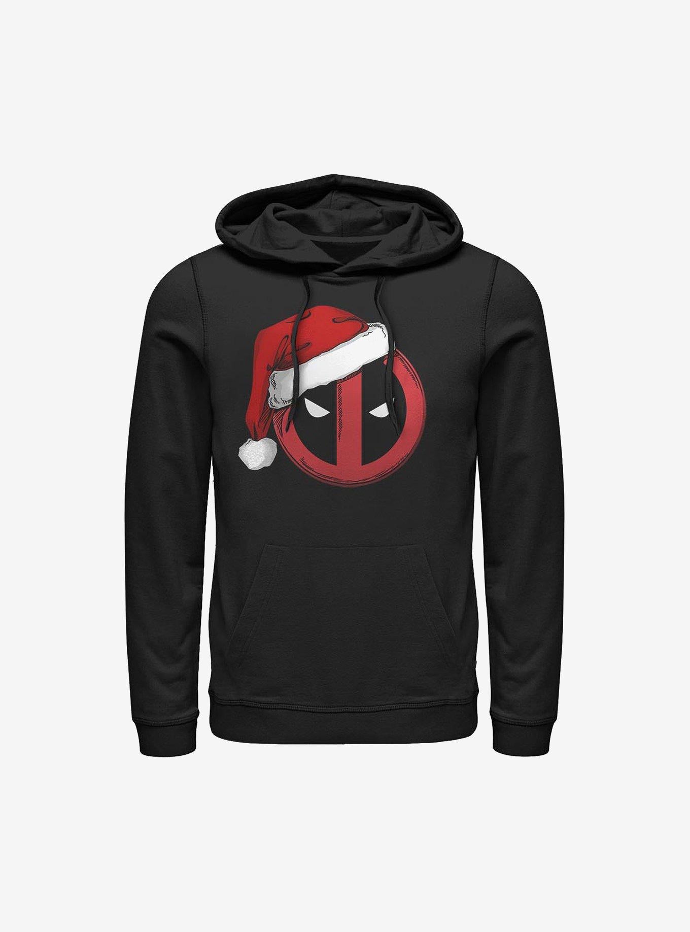 Marvel Deadpool Santa Hat Hoodie