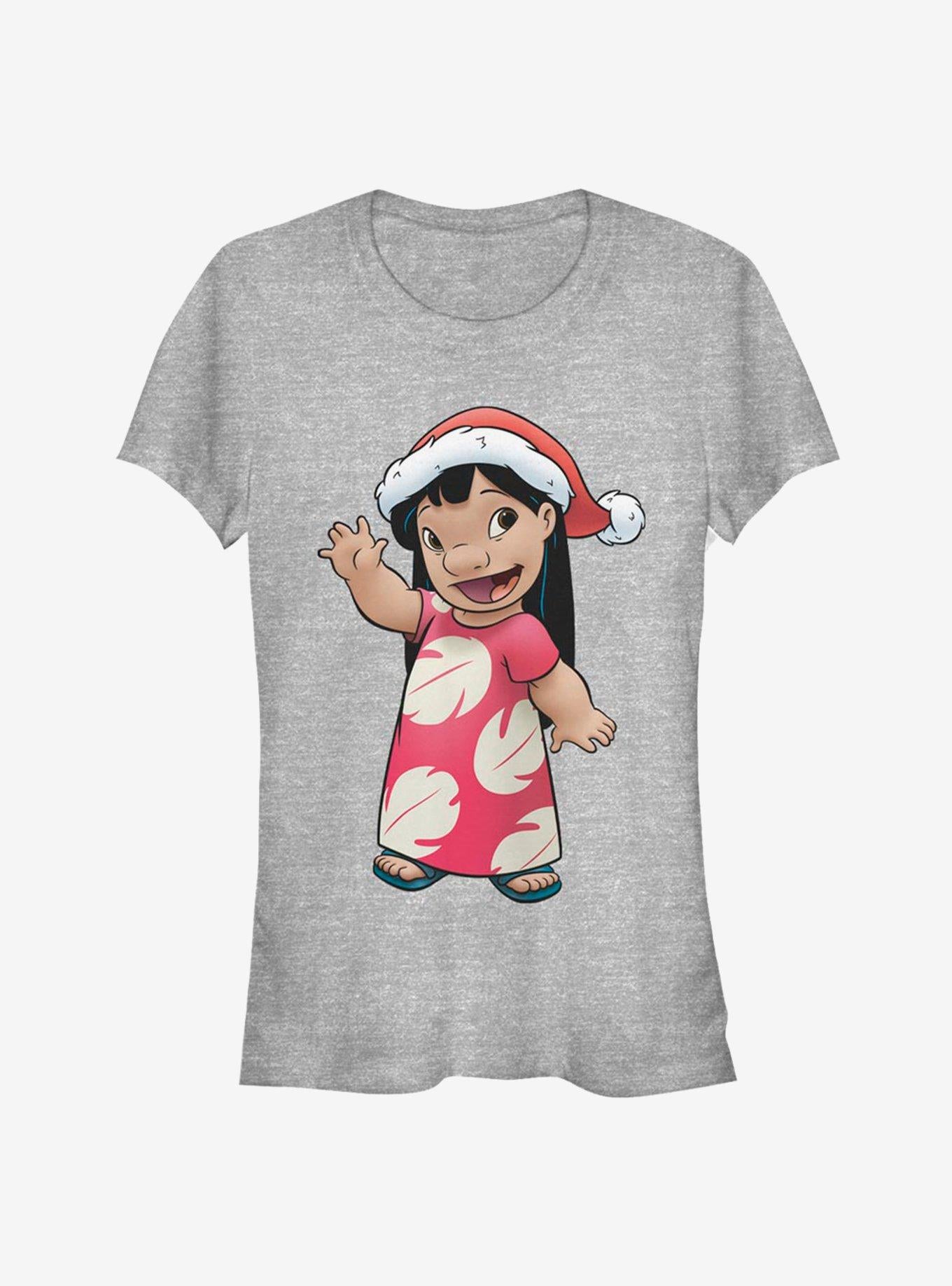 Disney Lilo Stitch Christmas Lilo Girls TShirt T-Shirt | Top Trending Graphic | Limited Christmas Style