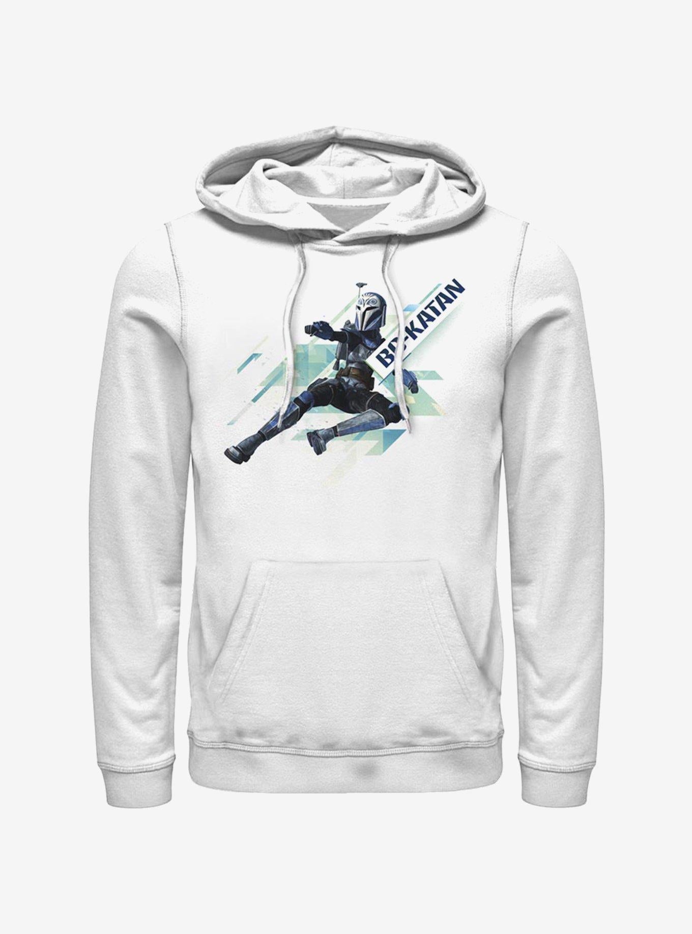 Star Wars The Clone Wars Bok Angled Hoodie