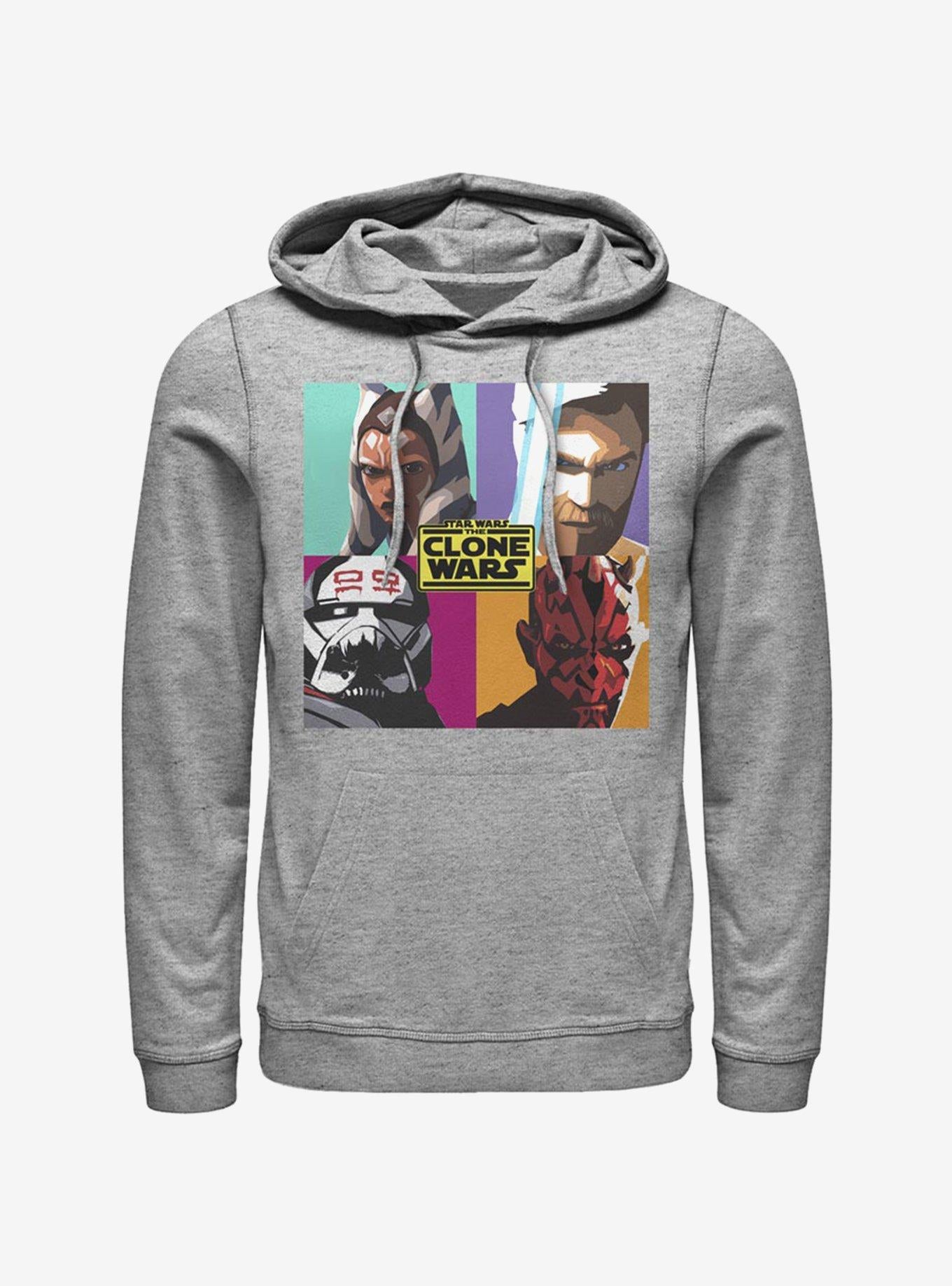 Star Wars The Clone Wars Clone Wars Pop Hoodie