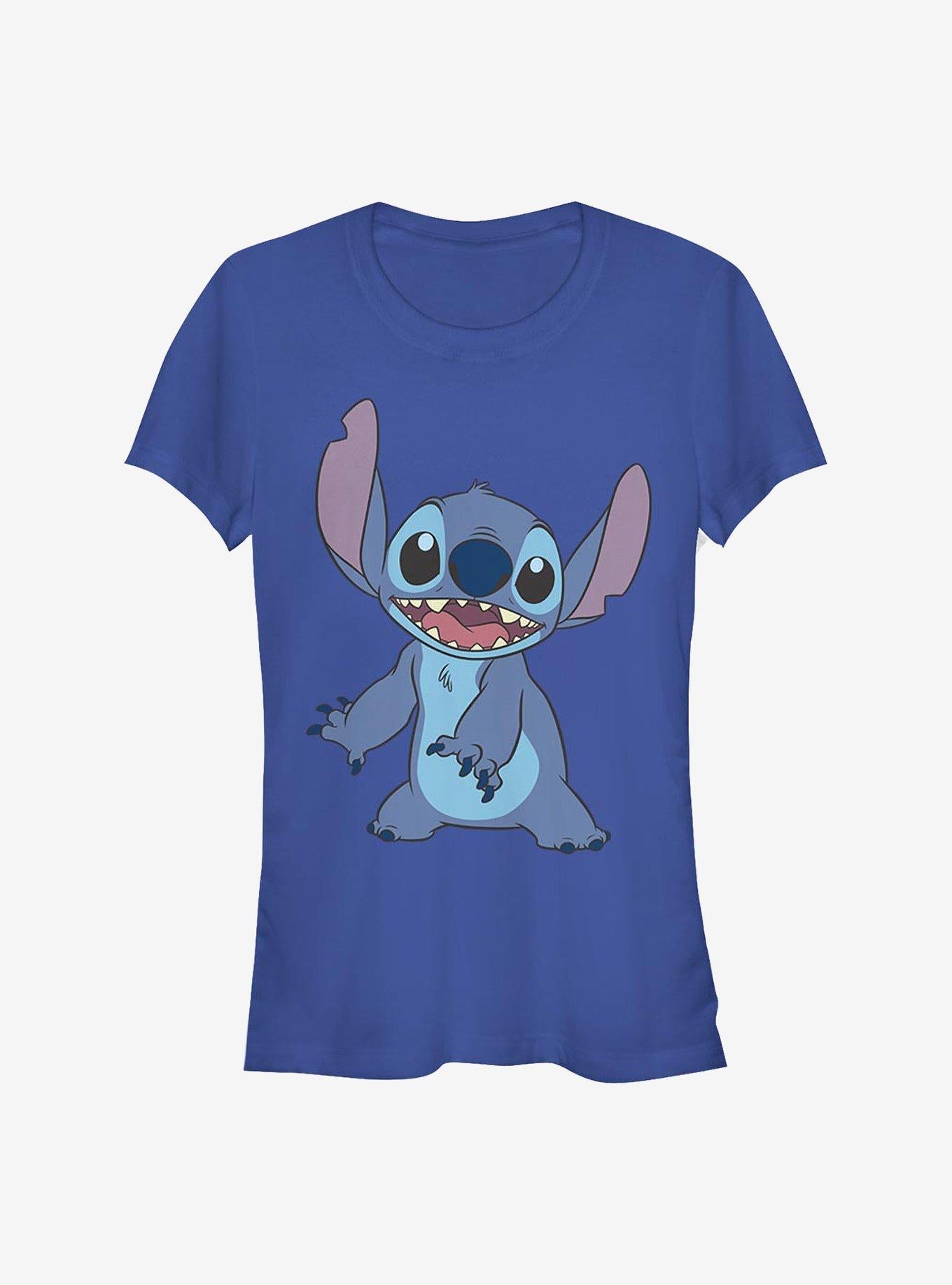 Disney Lilo & Stitch Basic Stitch Girls T-shirt | Trendy Graphic Tee