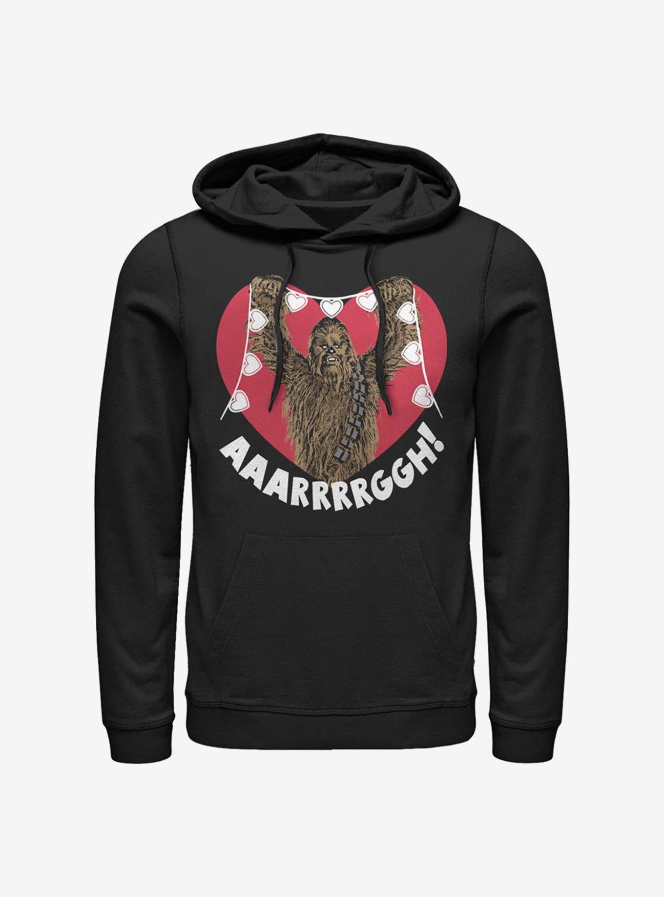 Star Wars Chewie Crafting Hearts Hoodie
