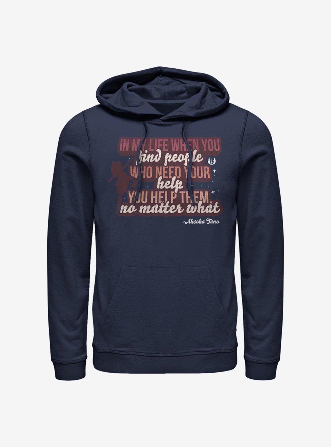 Star Wars The Clone Wars Ahsoka Help Others Hoodie