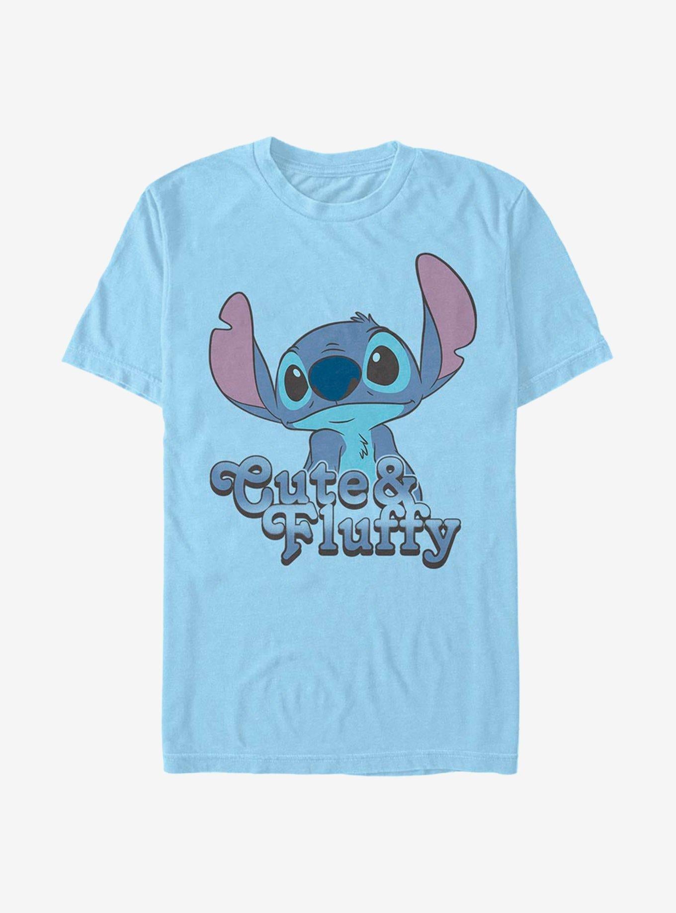 Disney Lilo & Stitch Fluffy Stitch T-shirt | Trendy Graphic Tee