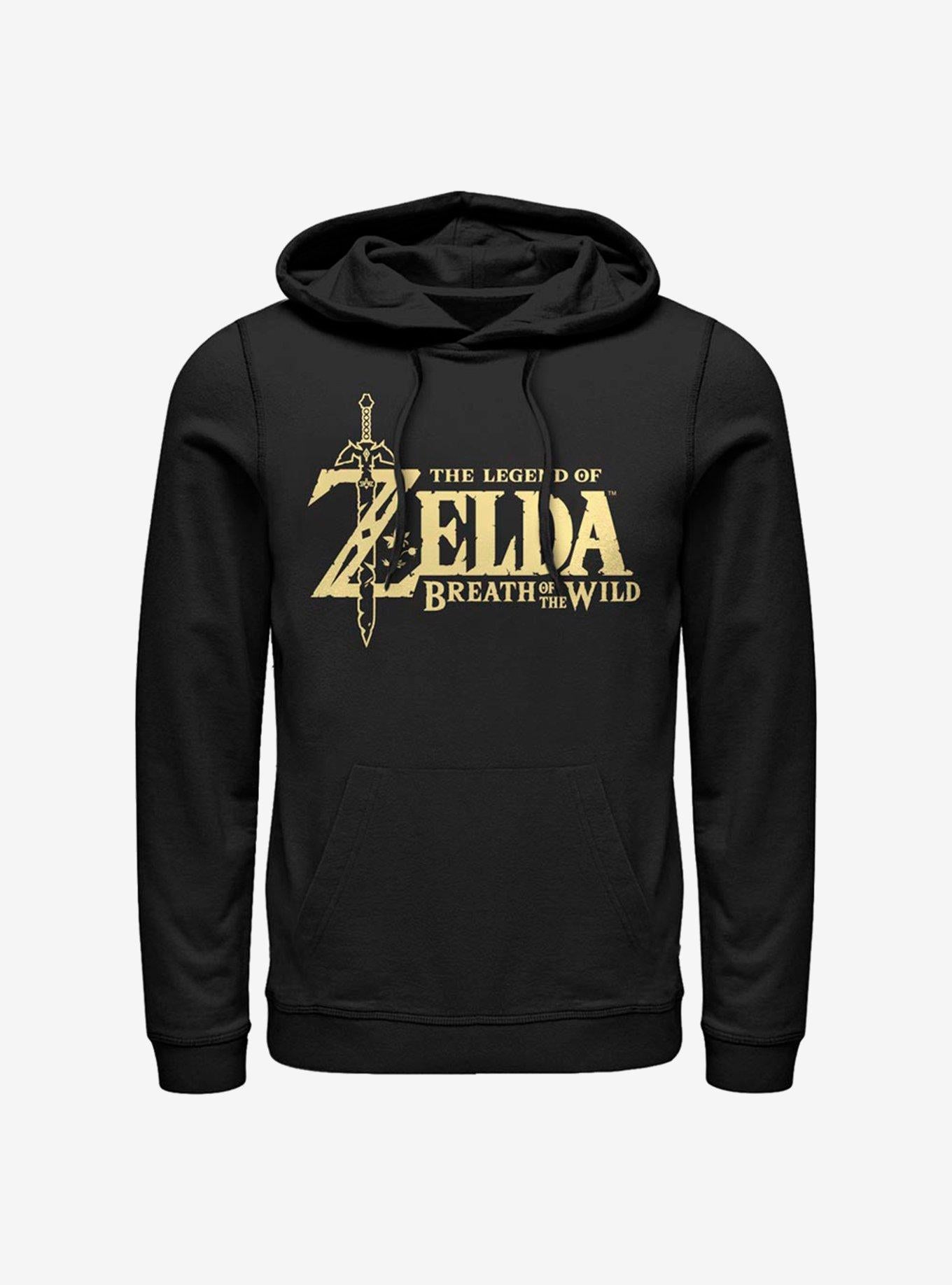 The Legend Of Zelda Breath Of The Wild Logo Hoodie