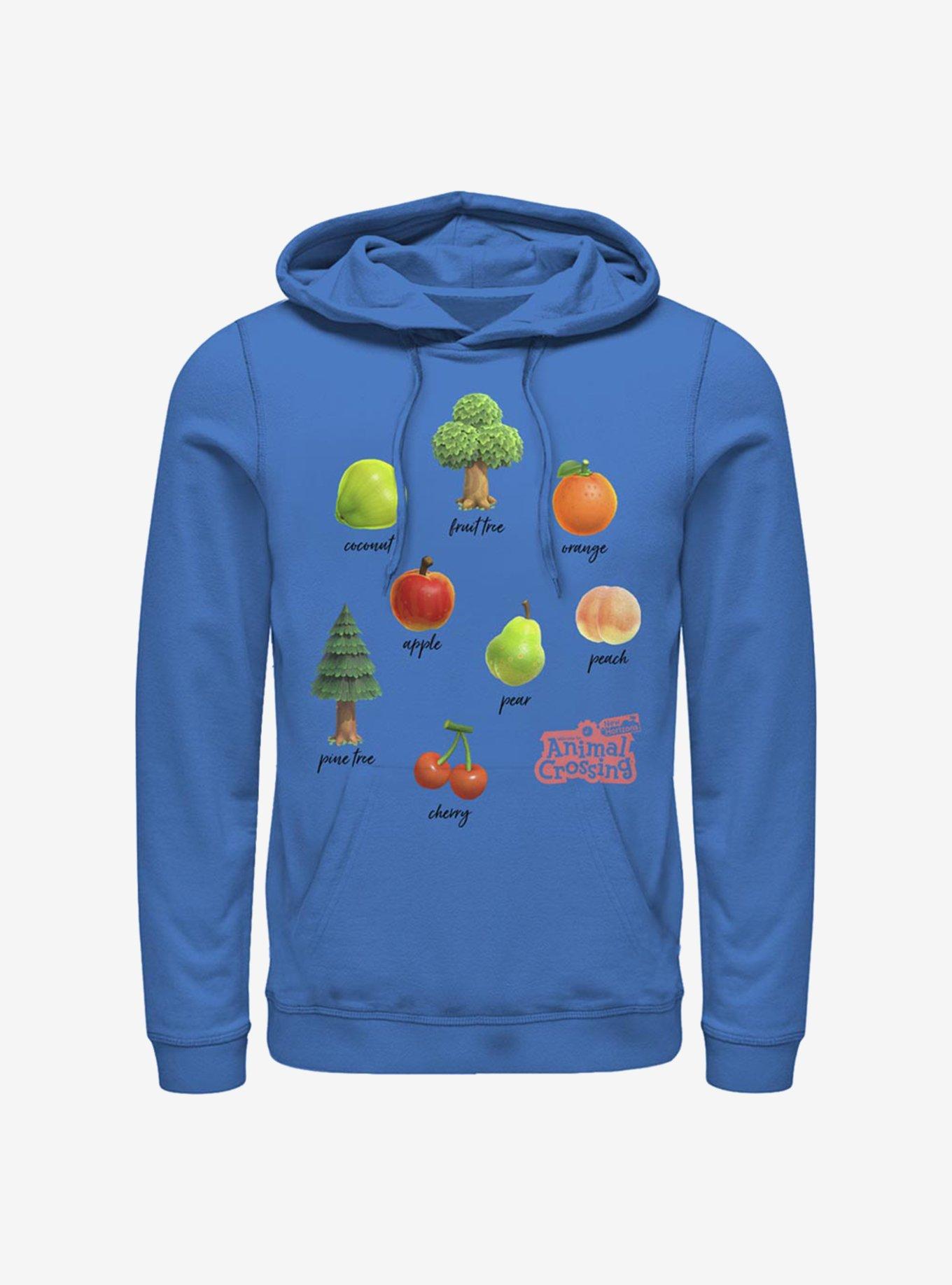Animal Crossing Fruit And Trees Hoodie