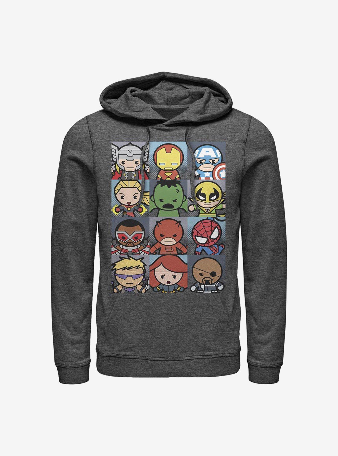 Marvel Avengers Kawaii Boxes Hoodie