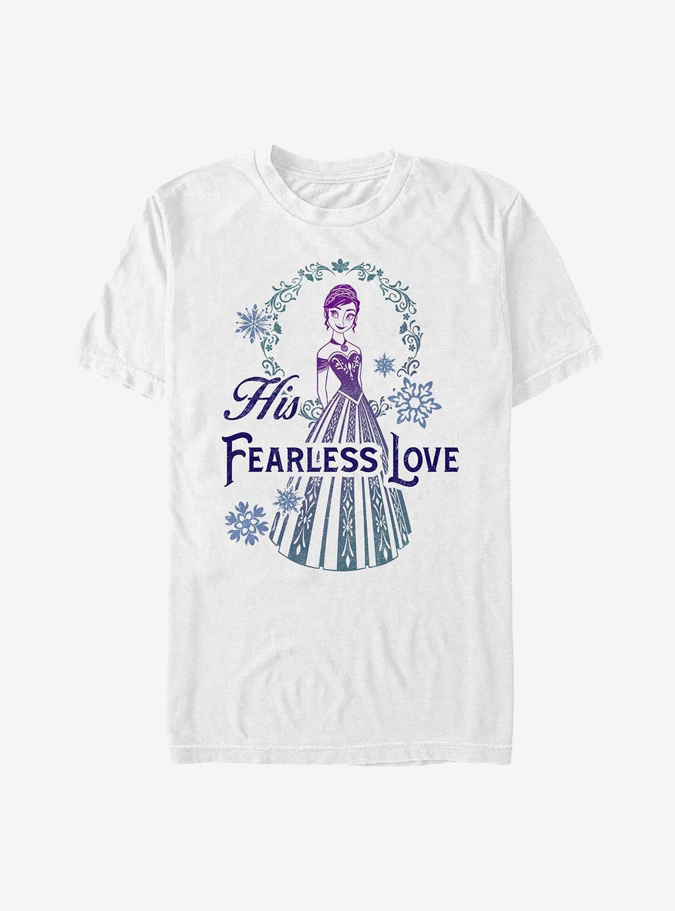 Disney Frozen His Fearless Love T-shirt | Trendy Graphic Tee