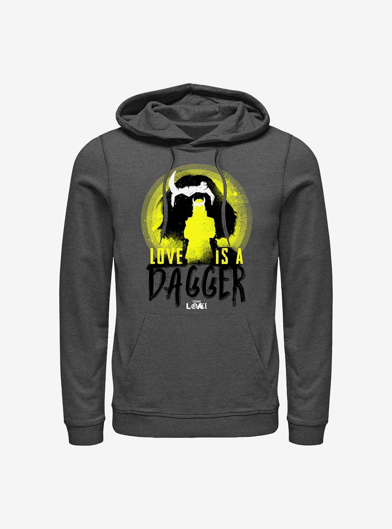 Marvel Loki Love Is A Dagger Hoodie