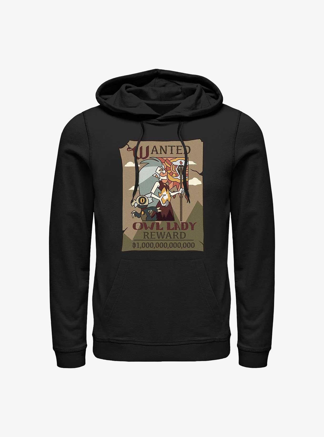 Disney The Owl House Wanted Owl Lady Hoodie