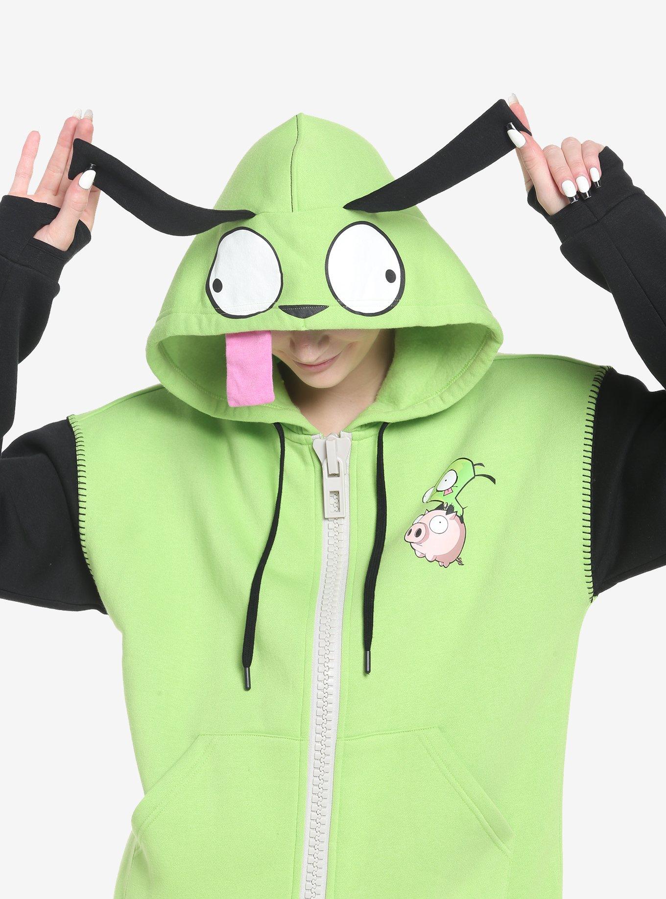 Invader Zim Gir Cosplay Girls Hoodie | Cozy Graphic Hoodie
