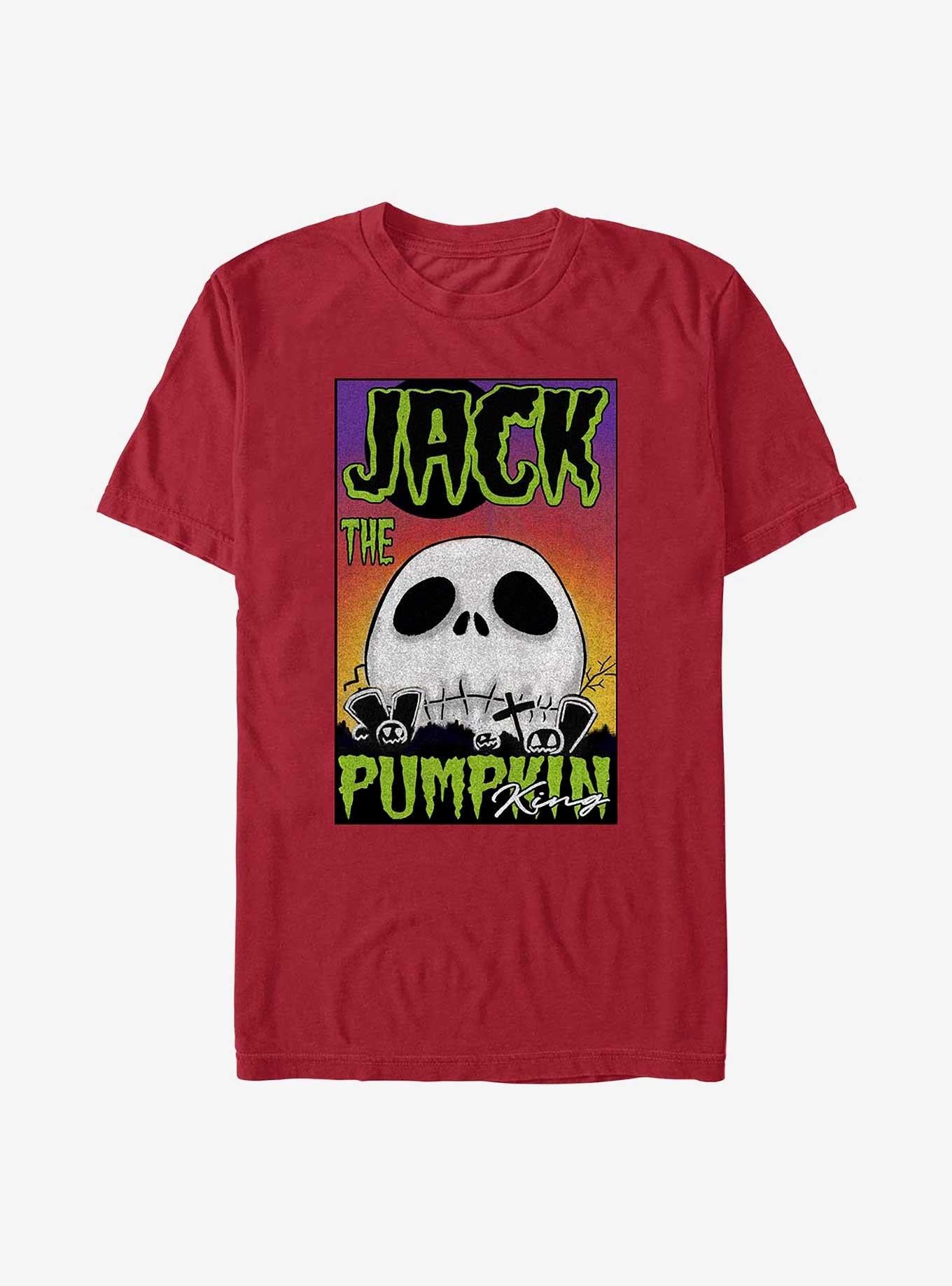Disney The Nightmare Before Christmas Jack The Pumpkin King T-Shirt