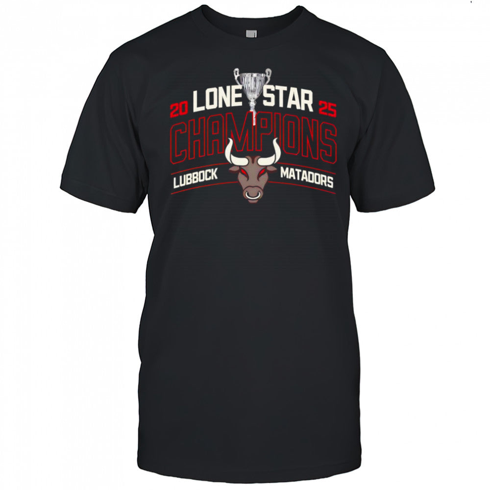 2025 Lone Star Champions Lubbock Matadors shirt