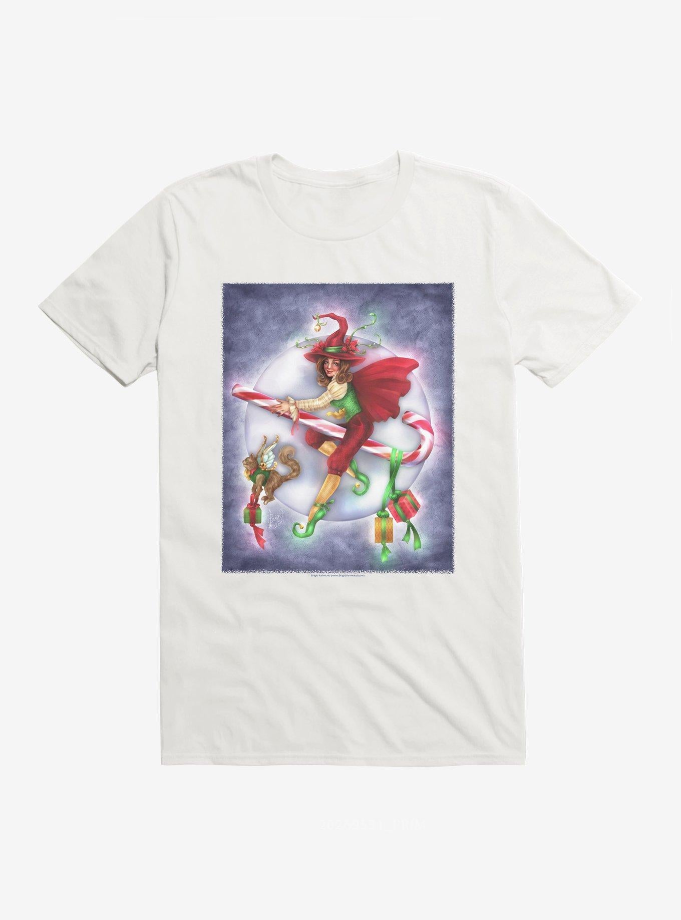 Christmas Witch T-Shirt by Brigid Ashwood T-Shirt | Exclusive Edition | High Demand Item