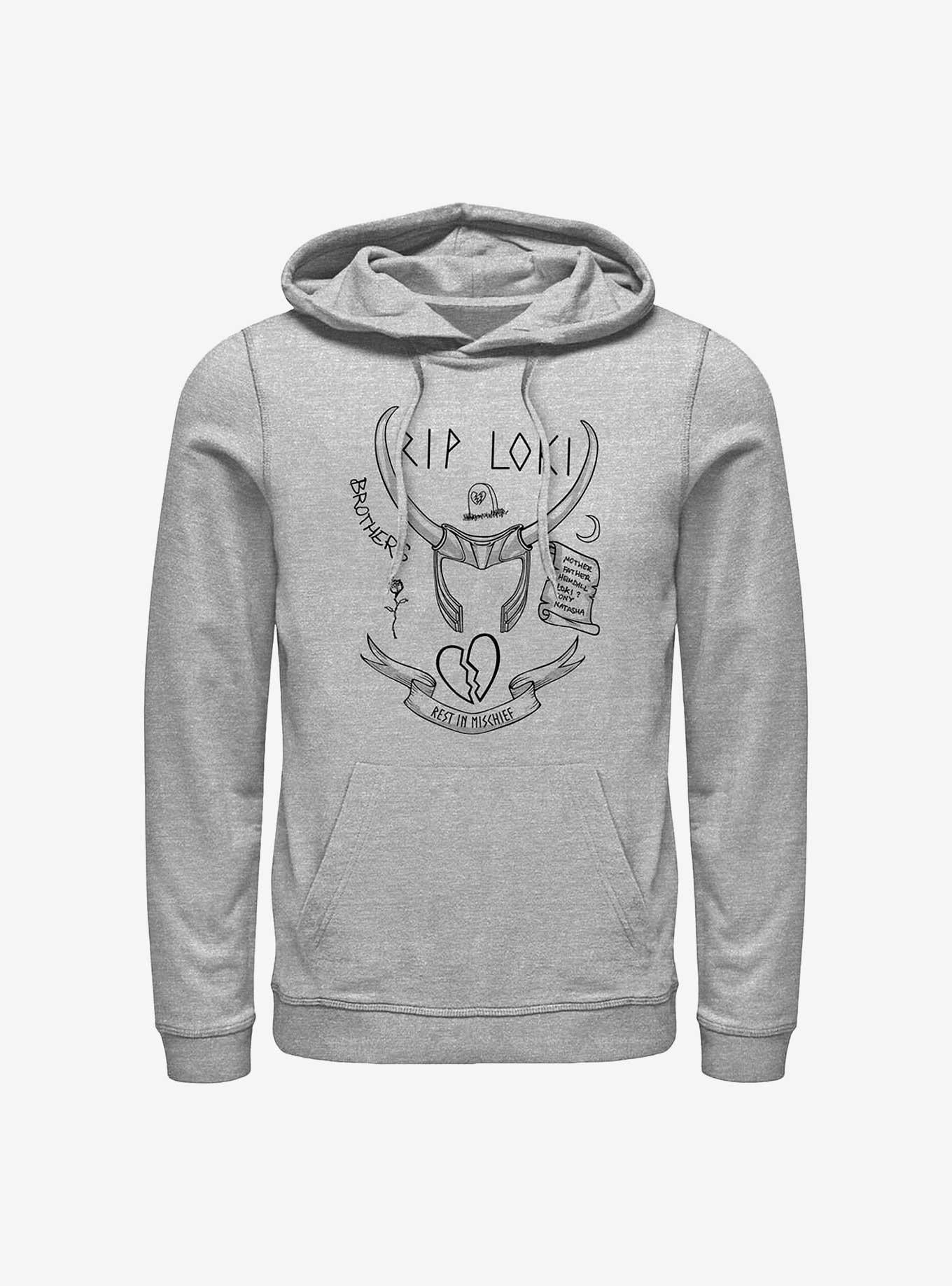 Marvel Thor Rest In Mischief Loki Hoodie