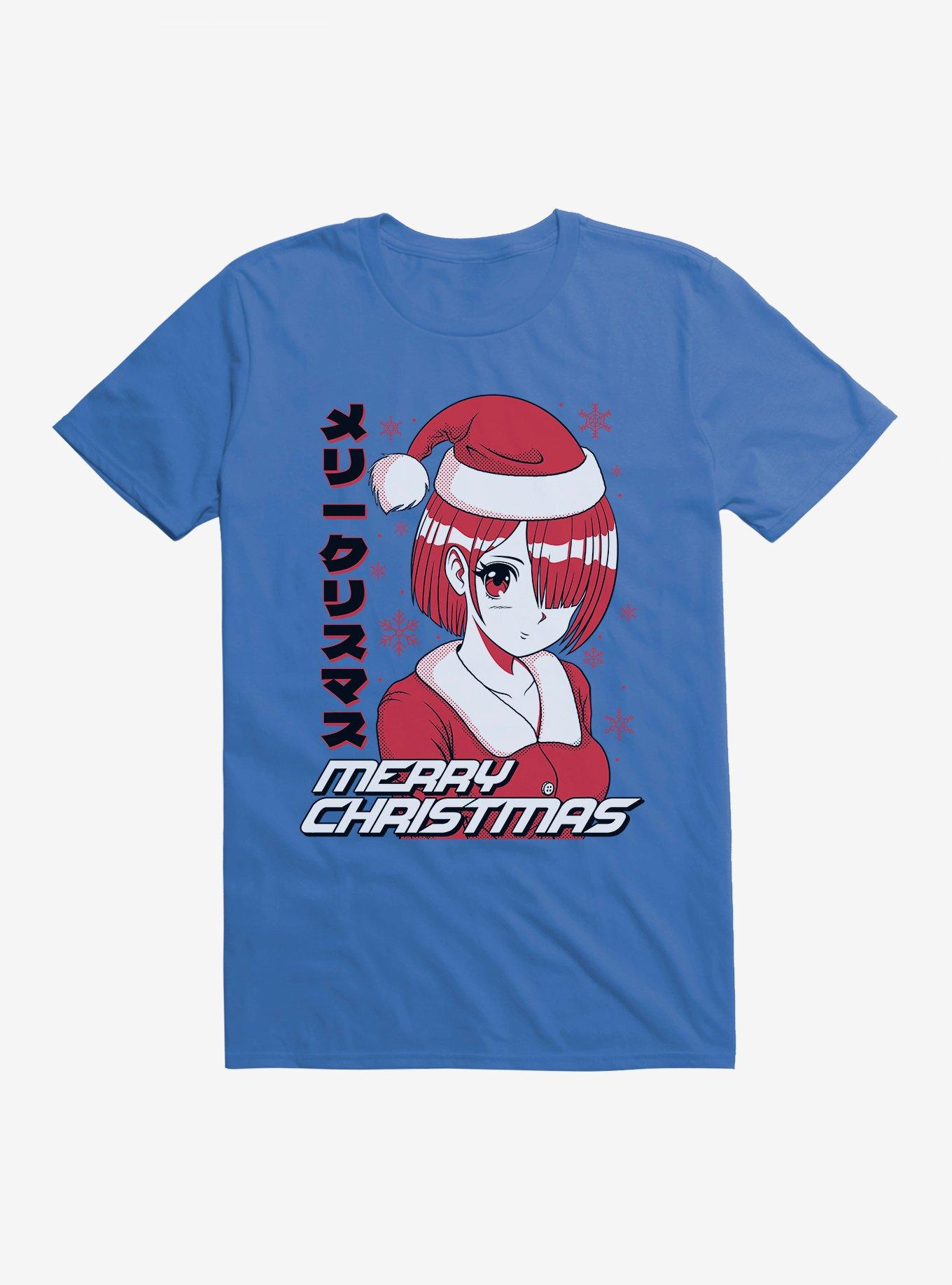 Christmas Anime Merry Christmas TShirt T-Shirt | Premium Graphic | Top Pick For Gifting