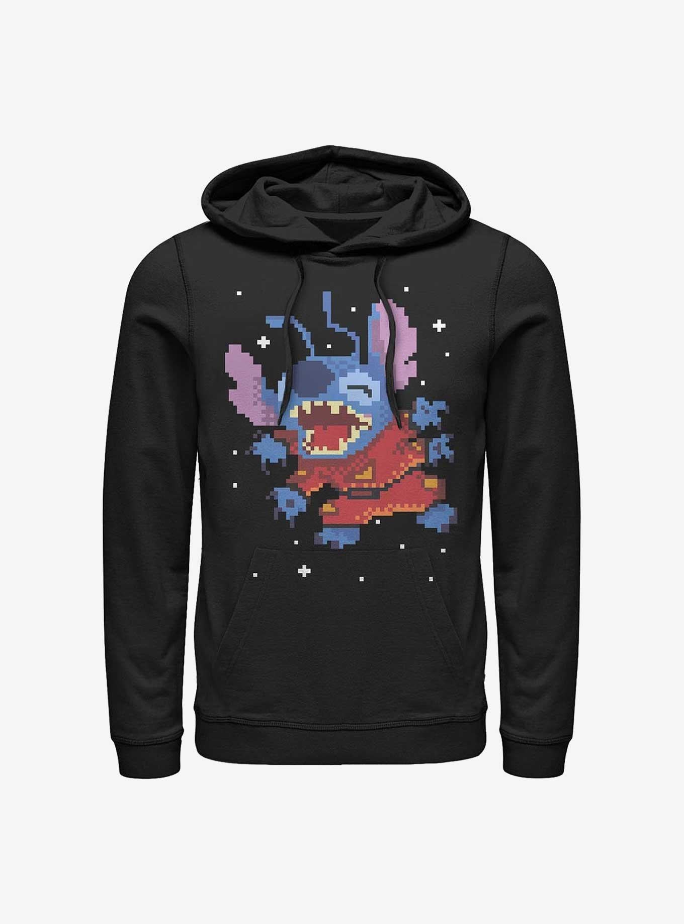 Disney Lilo & Stitch Experiment 626 Pixel Hoodie