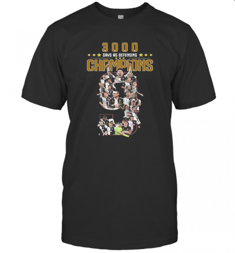 300 Days As Defending Champions 9 Stars T Shirt