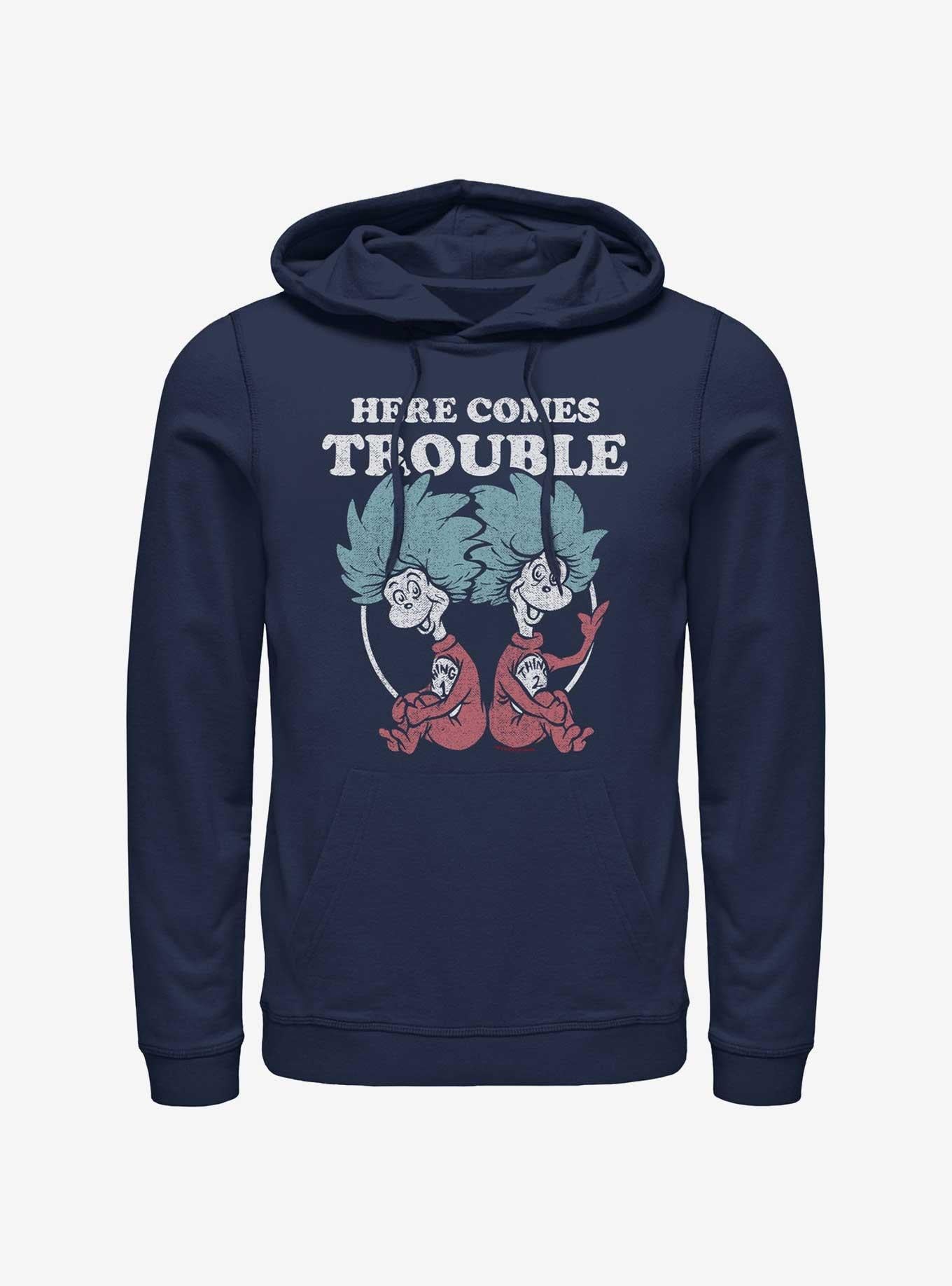 Dr. Seuss Thing 1 and Thing 2 Trouble Hoodie