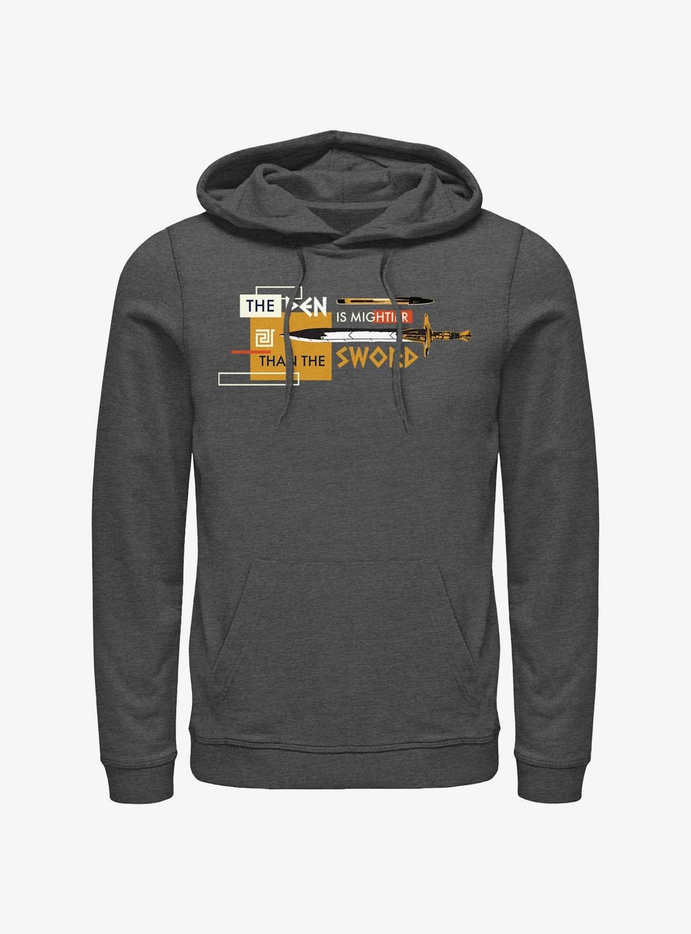 Disney Percy Jackson And The Olympians The Pen Is Mightier Than The Sword Hoodie