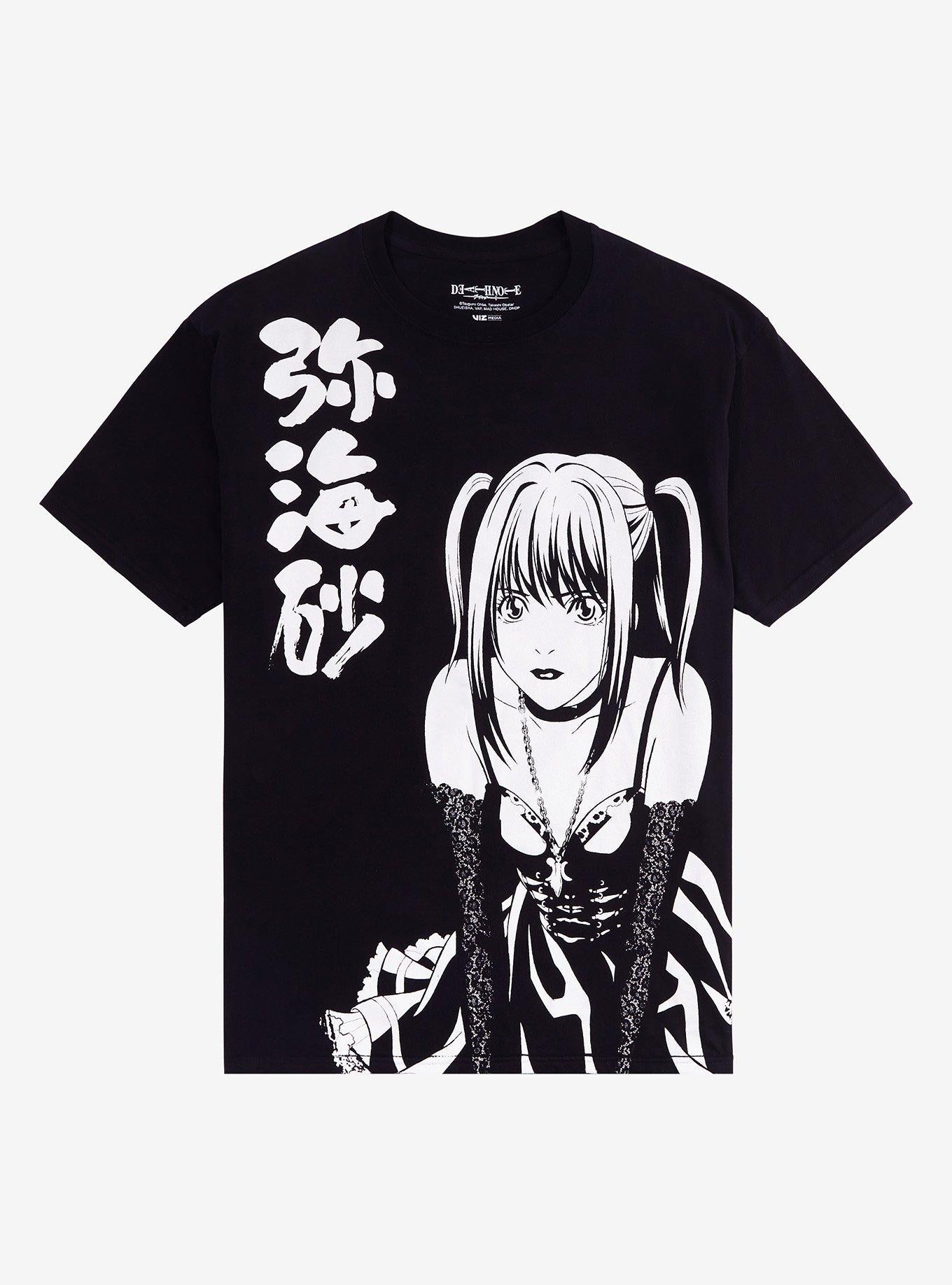 Death Note Misa Black White TShirt Graphic Tee | Graphic Tee | Unisex Shirt | Top Trending Fashion