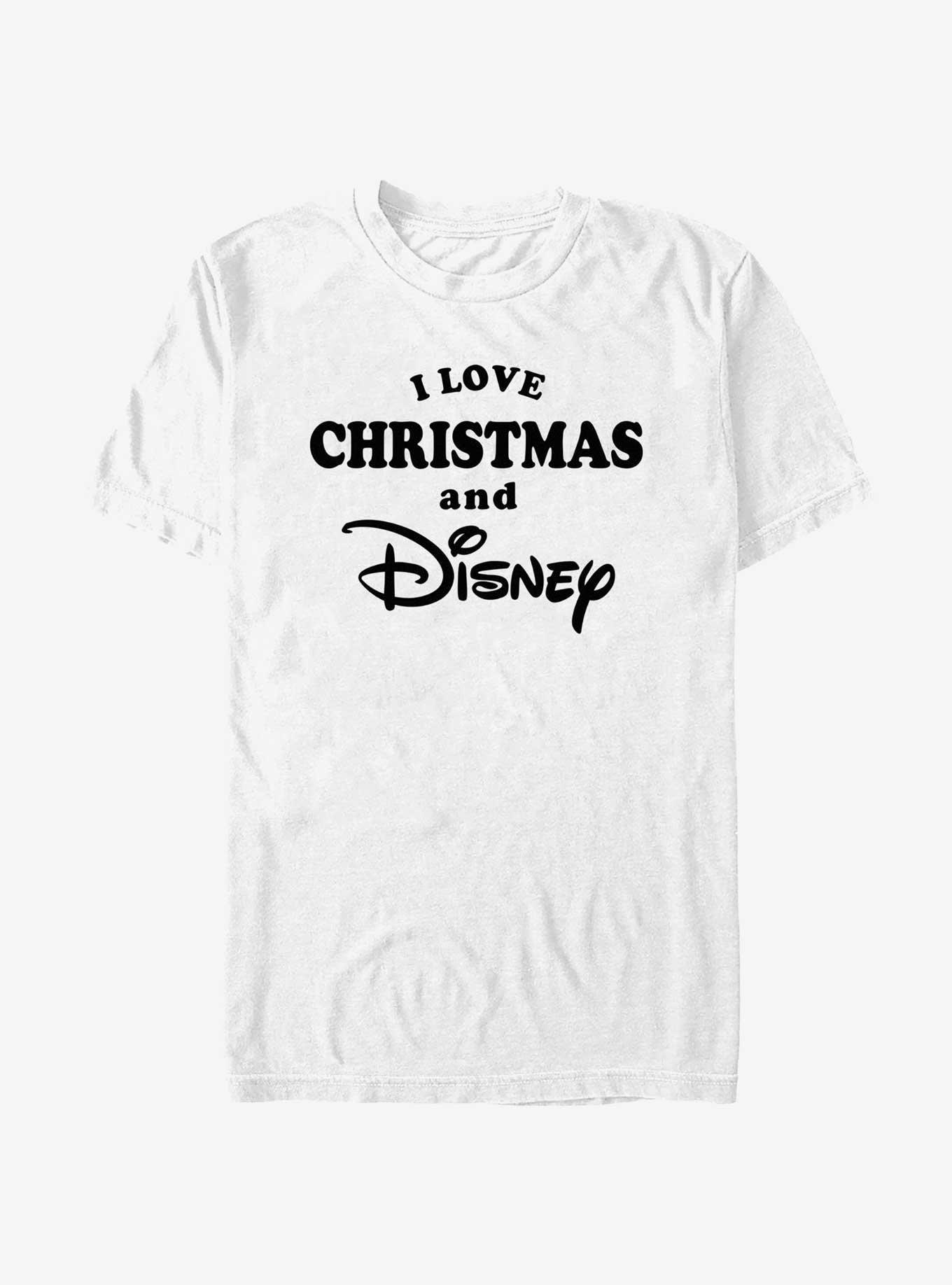 Disney I Love Christmas and Disney T-Shirt T-Shirt | Exclusive Edition | Top Pick For Fans
