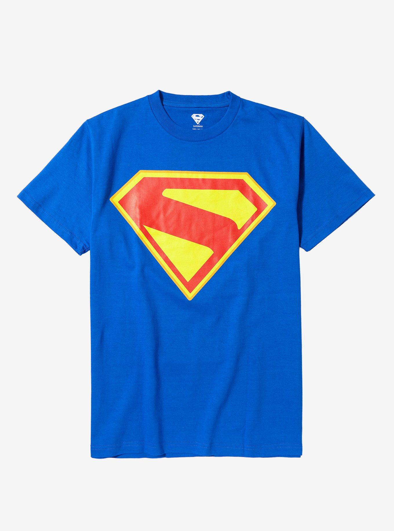 DC Comics Superman Crest TShirt Graphic Tee | Graphic Tee | Unisex Shirt | High-Quality Print