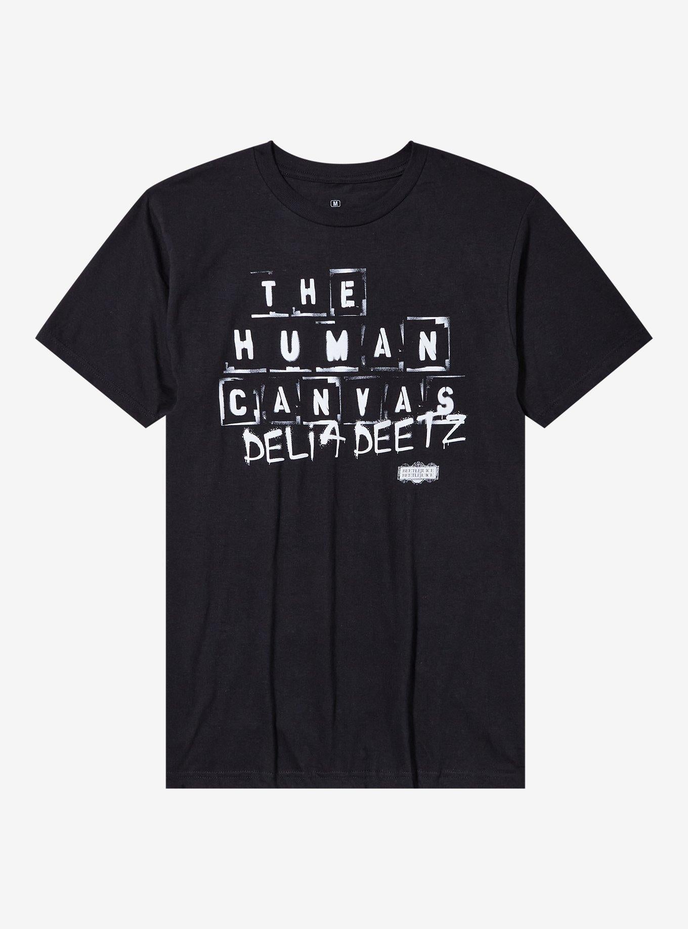 Beetlejuice Beetlejuice Delia Deetz The Human Canvas TShirt Graphic Tee | Graphic Tee | Unisex Shirt | Top Trending Fashion
