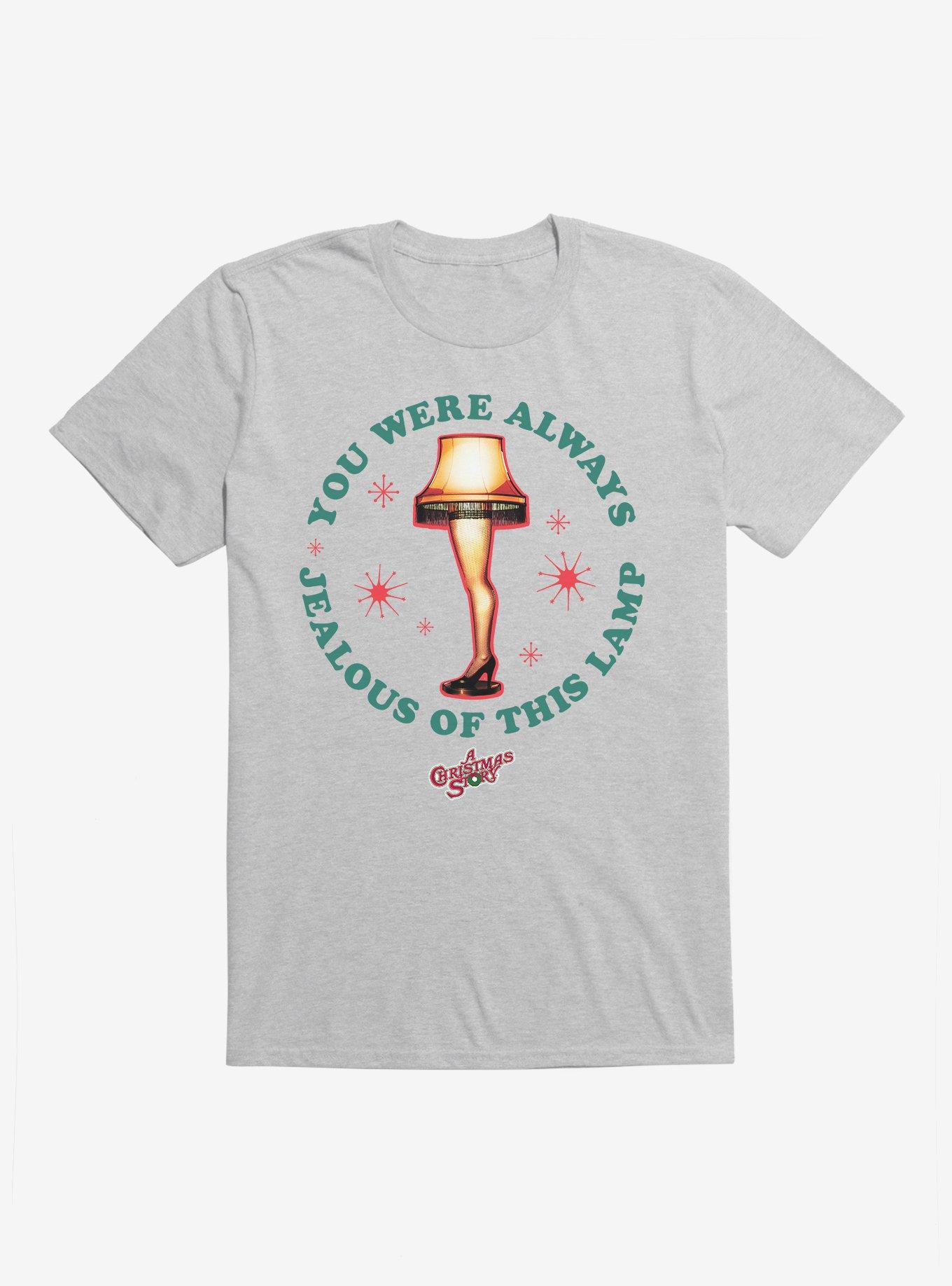 A Christmas Story Always Jealous Lamp TShirt T-Shirt | Best-Selling Design | Perfect For Daily Wear