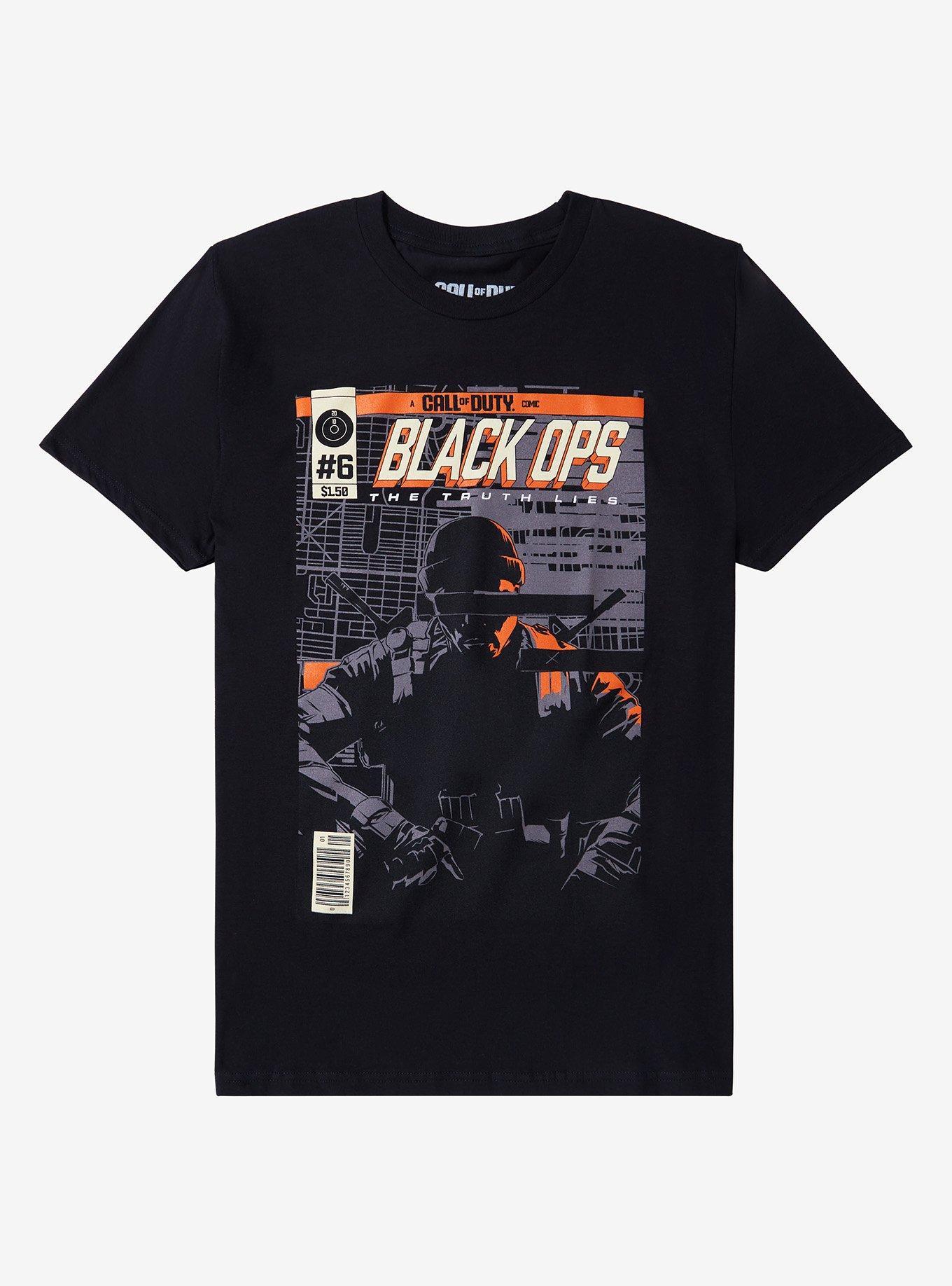 Call Of Duty Black Ops 6 The Truth Lies Comic TShirt Graphic Tee | Graphic Tee | Unisex Shirt | High-Quality Print