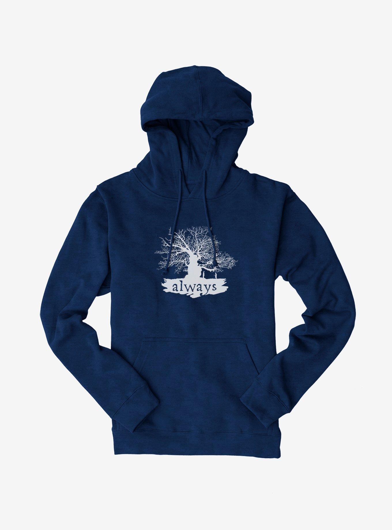 Harry Potter Always Tree Black Hoodie