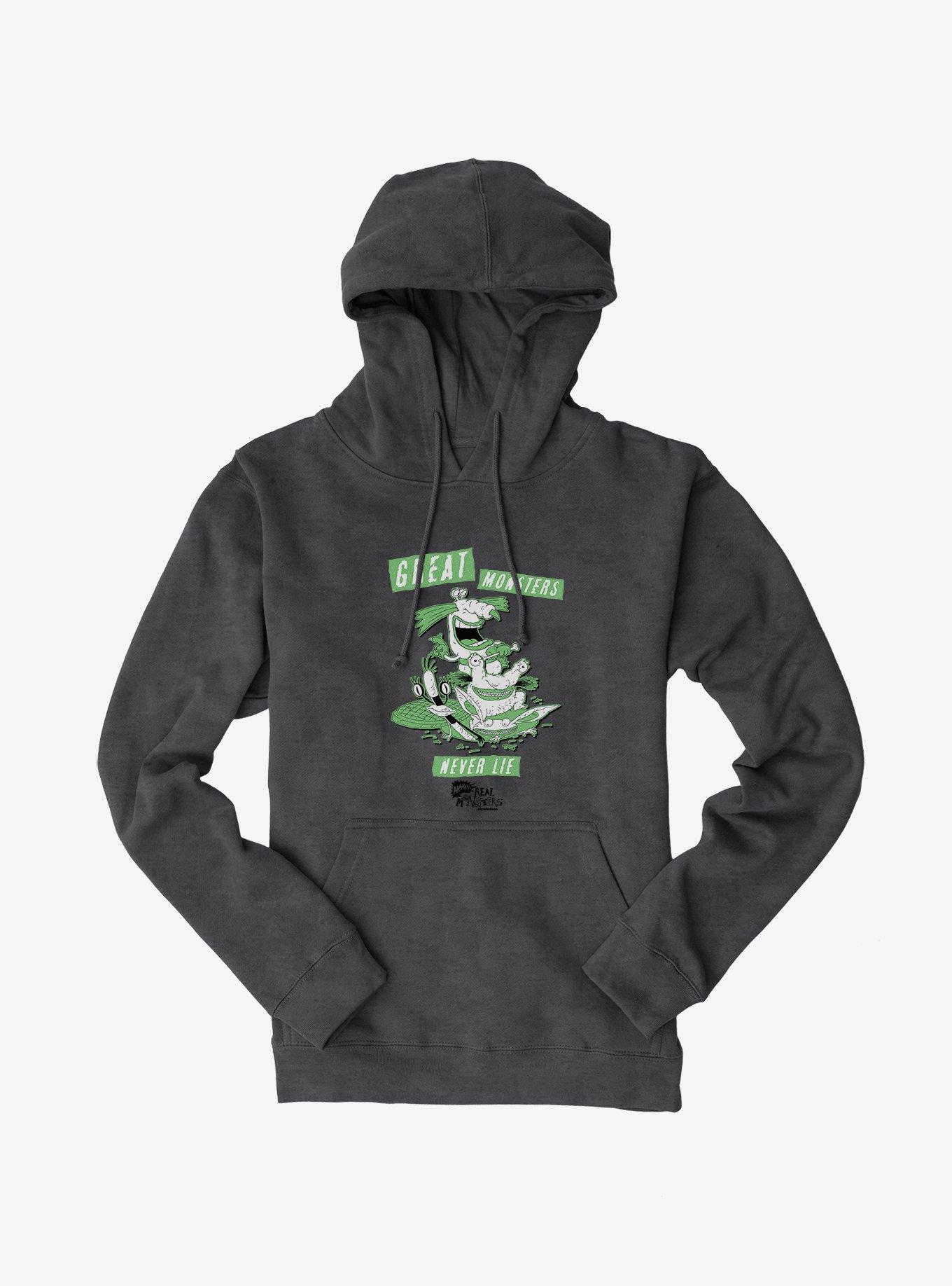 Aaahh!!! Real Monsters Great Monsters Never Lie Hoodie