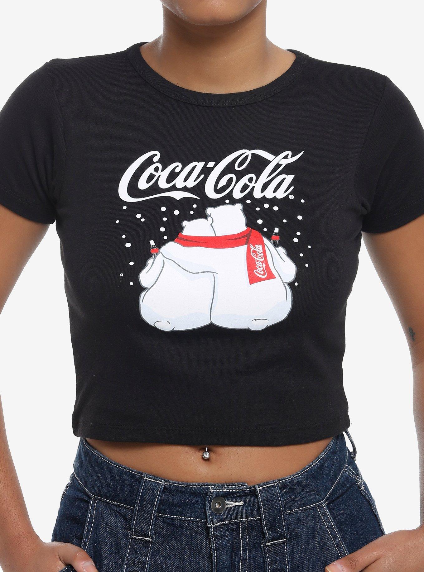 CocaCola Pola Bears Girls Baby TShirt T-Shirt | Vintage Christmas Look | Perfect For Daily Wear