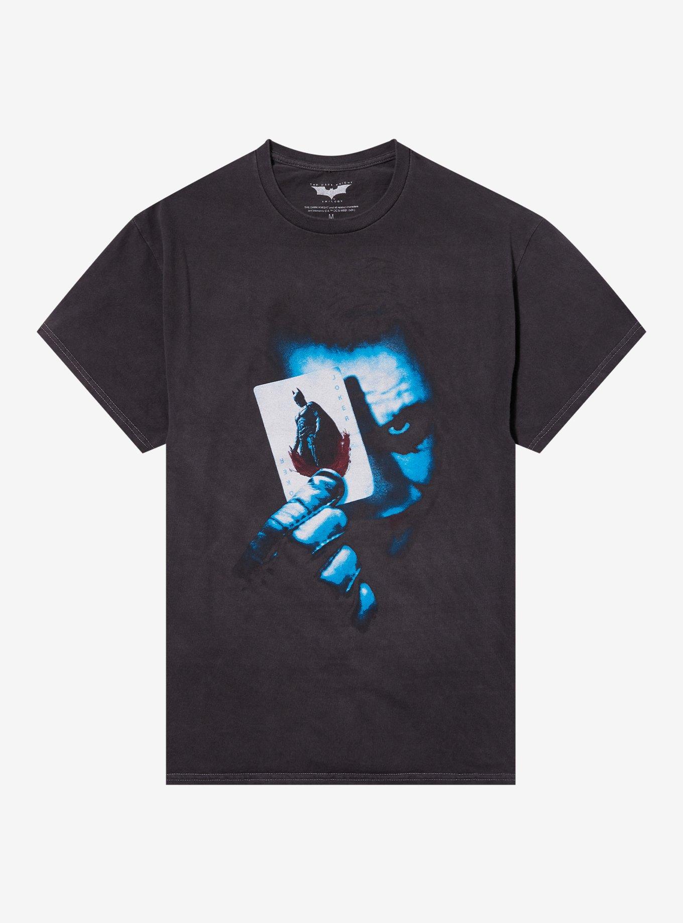 DC Comics The Dark Knight Joker Mineral Wash TShirt Graphic Tee | Graphic Tee | Unisex Shirt | High-Quality Print