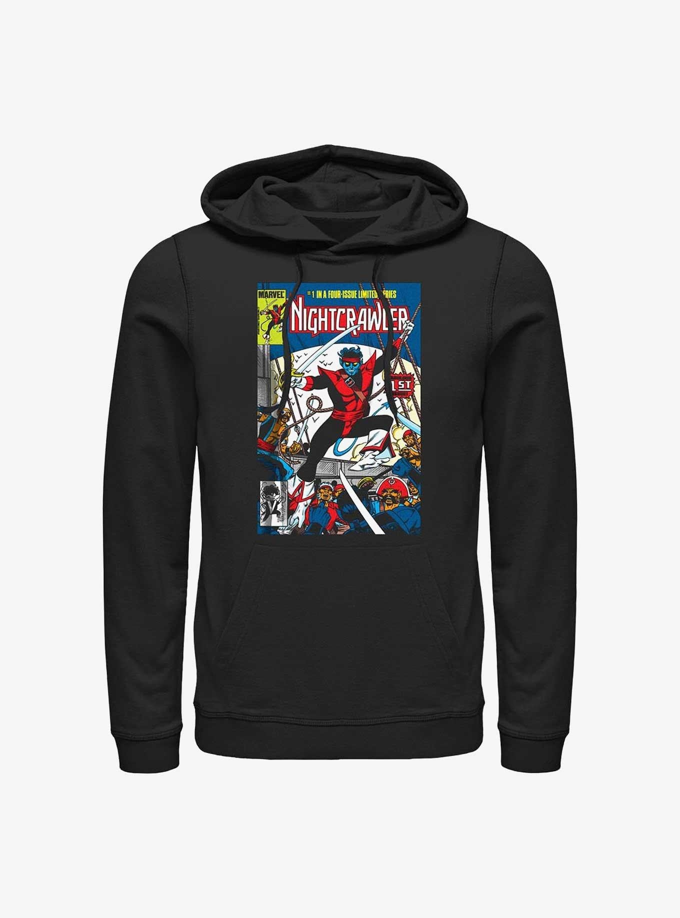 Marvel X-Men Nightcrawler Comic Cover Hoodie