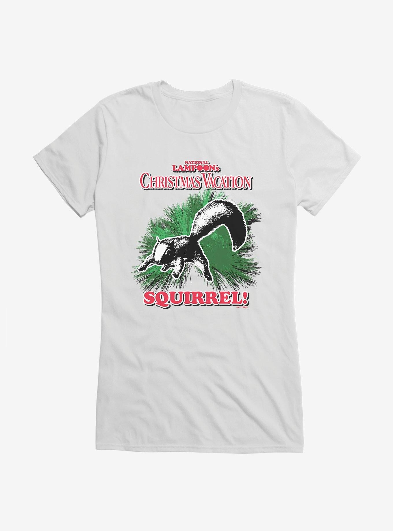 Christmas Vacation Squirrel Girls T-Shirt T-Shirt | Premium Graphic | Trending Now