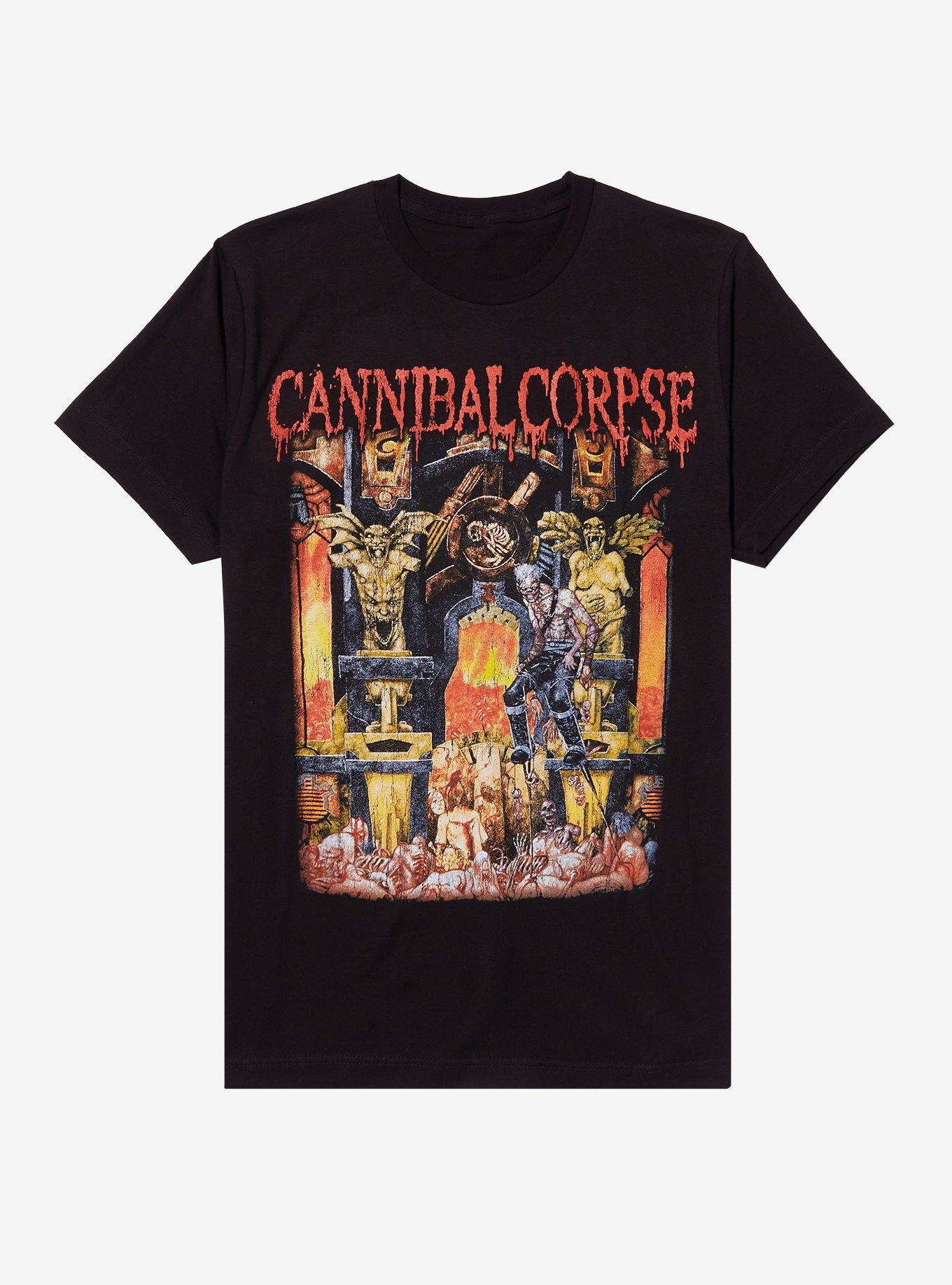 Cannibal Corpse Live Cannibalism Album Cover TShirt Graphic Tee | Graphic Tee | Unisex Shirt | Premium Quality Apparel