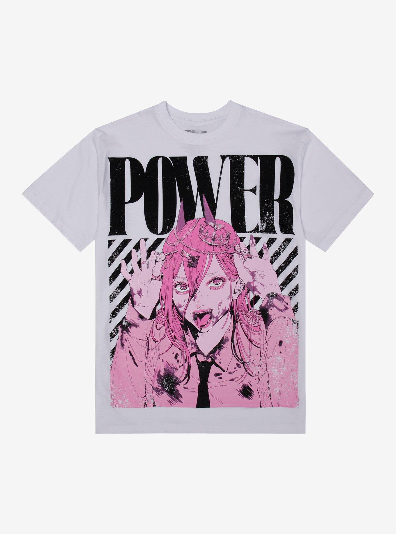 Chainsaw Man Power Accessories Bold TShirt Graphic Tee | Graphic Tee | Unisex Shirt | Best-Selling Design