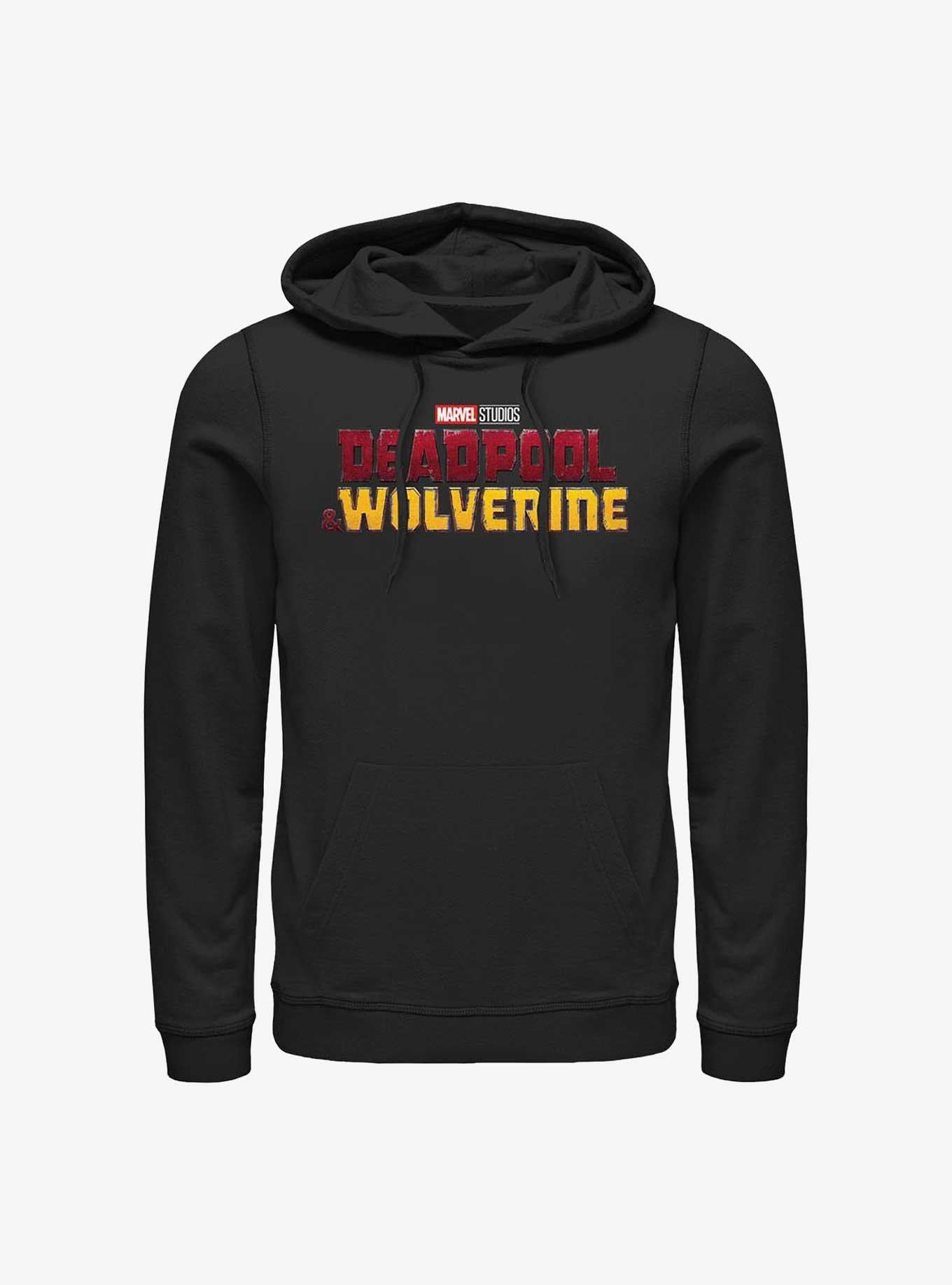 Deadpool 3 Deadpool And Wolverine Logo Hoodie