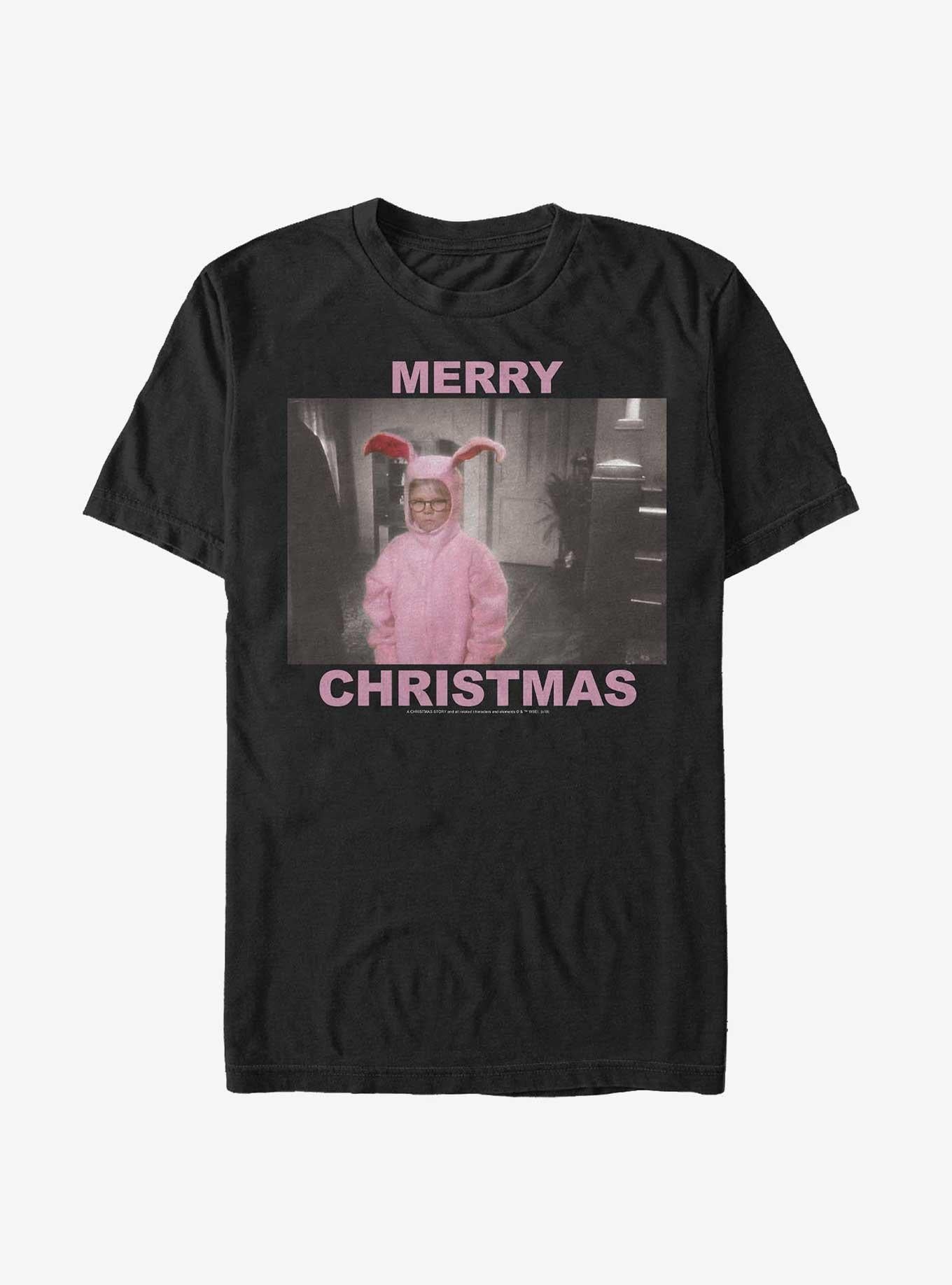 A Christmas Story Ralphie Pink Bunny TShirt T-Shirt | Holiday Edition | Top Pick For Gifting