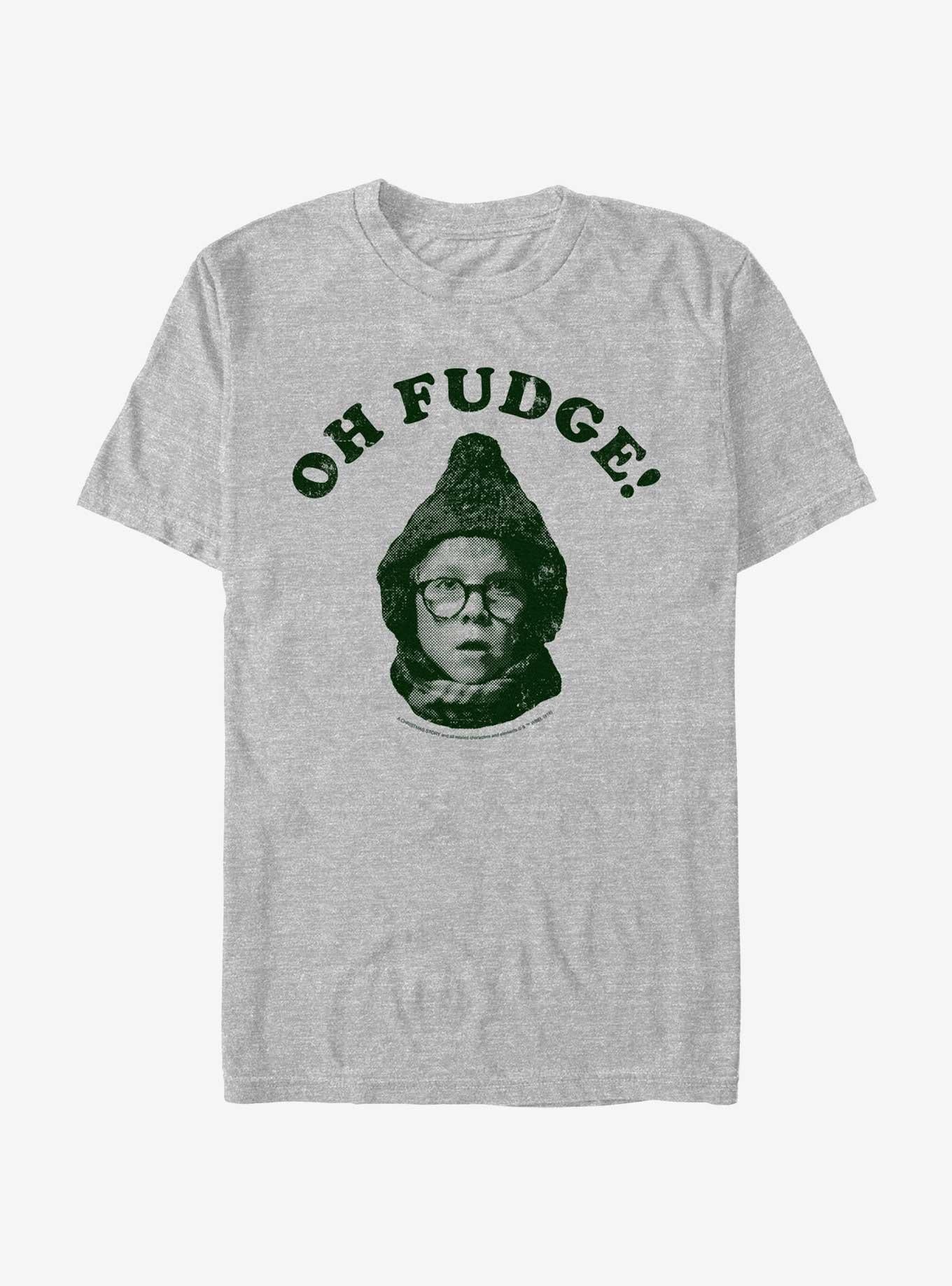 A Christmas Story Oh Fudge TShirt T-Shirt | Holiday Edition | Trending Festive Apparel