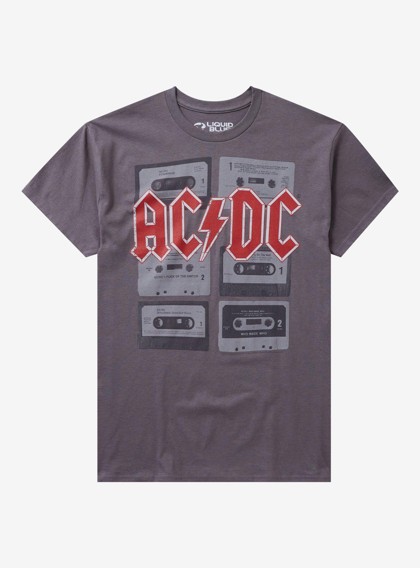 ACDC Cassette Tapes TShirt Graphic Tee | Graphic Tee | Unisex Shirt | Best-Selling Design