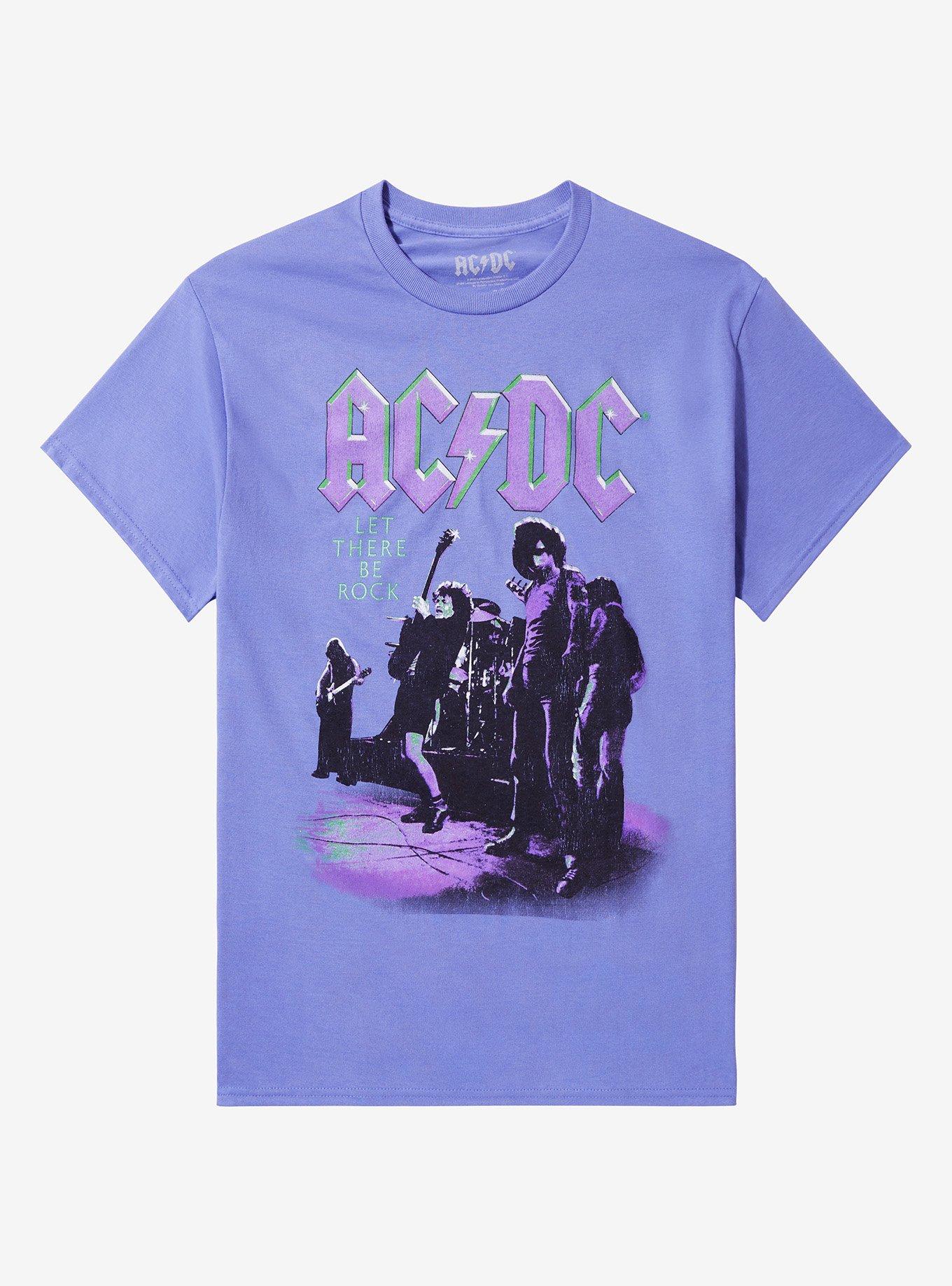 ACDC Let There Be Rock Boyfriend Fit Girls TShirt Graphic Tee | Graphic Tee | Unisex Shirt | Premium Quality Apparel