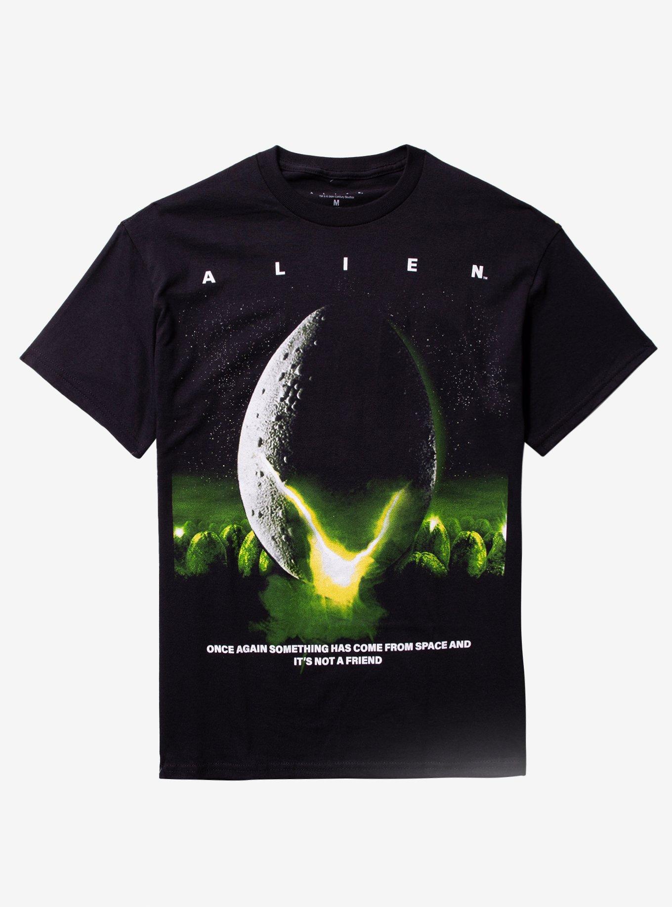 Alien Poster Jumbo Graphic TShirt Graphic Tee | Graphic Tee | Unisex Shirt | Soft Comfortable Wear