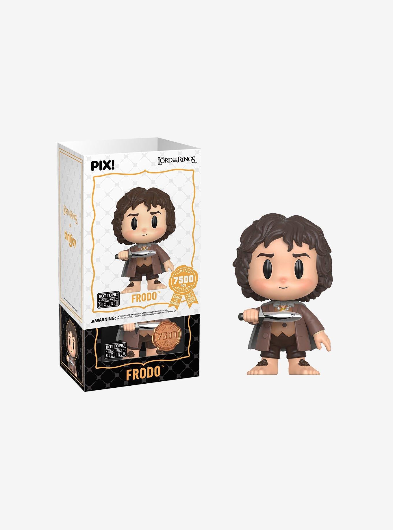 Thrilljoy The Lord Of The Rings Pix Frodo Collectible Figure Hot Topic & Boxlunch Exclusive