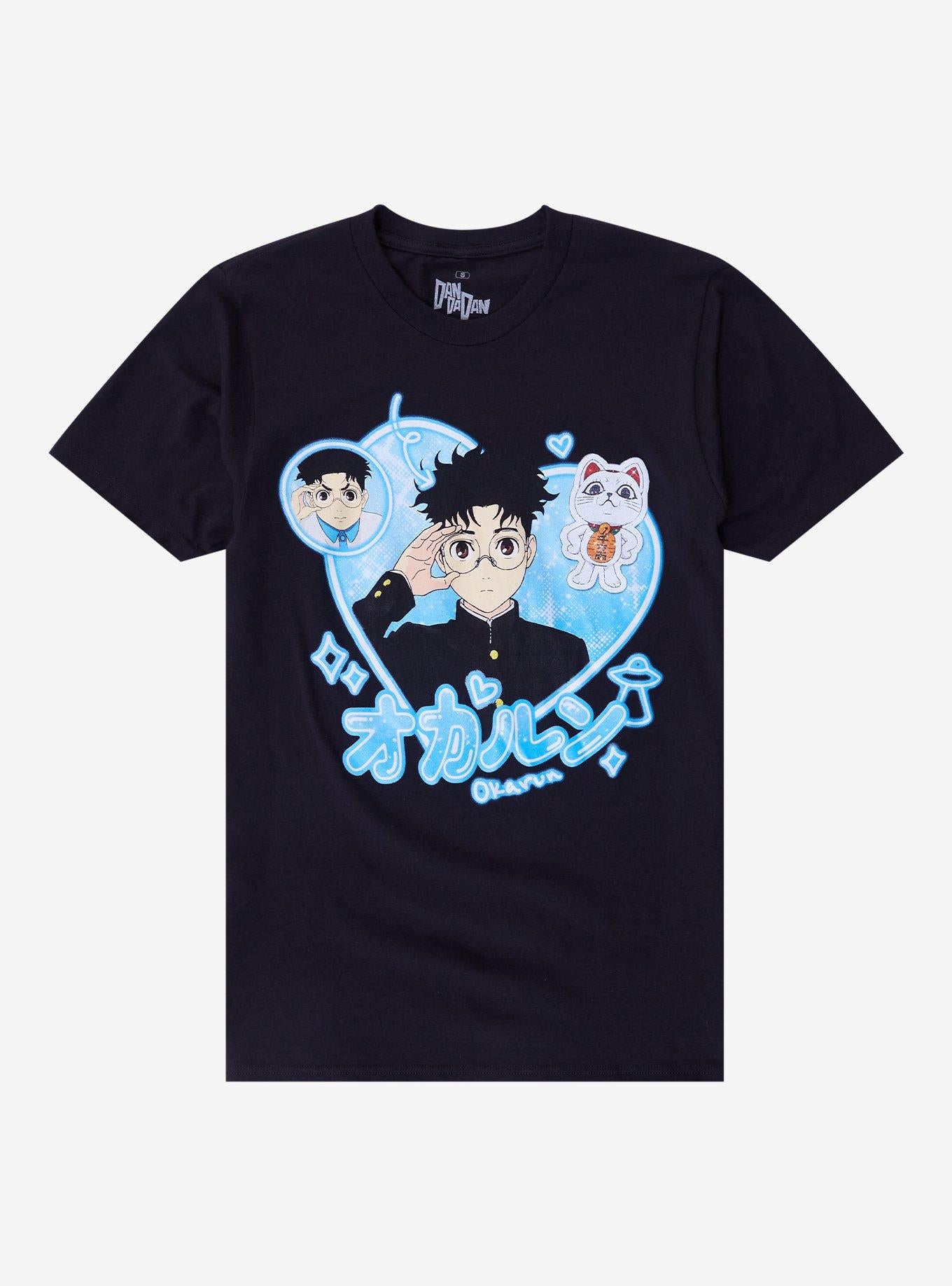 Dandadan Okarun Heart Doodle TShirt Graphic Tee | Graphic Tee | Unisex Shirt | High-Quality Print