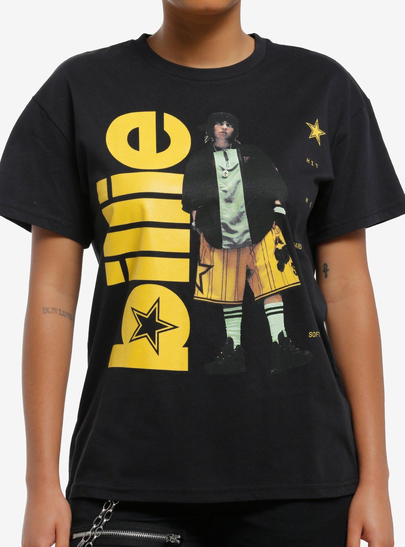 Billie Eilish Hit Me Hard And Soft Star Portrait TShirt Graphic Tee | Graphic Tee | Unisex Shirt | High-Quality Print